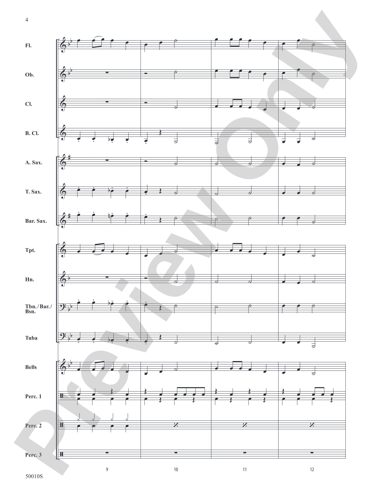 A Holiday Santa-bration: Concert Band Conductor Score & Parts