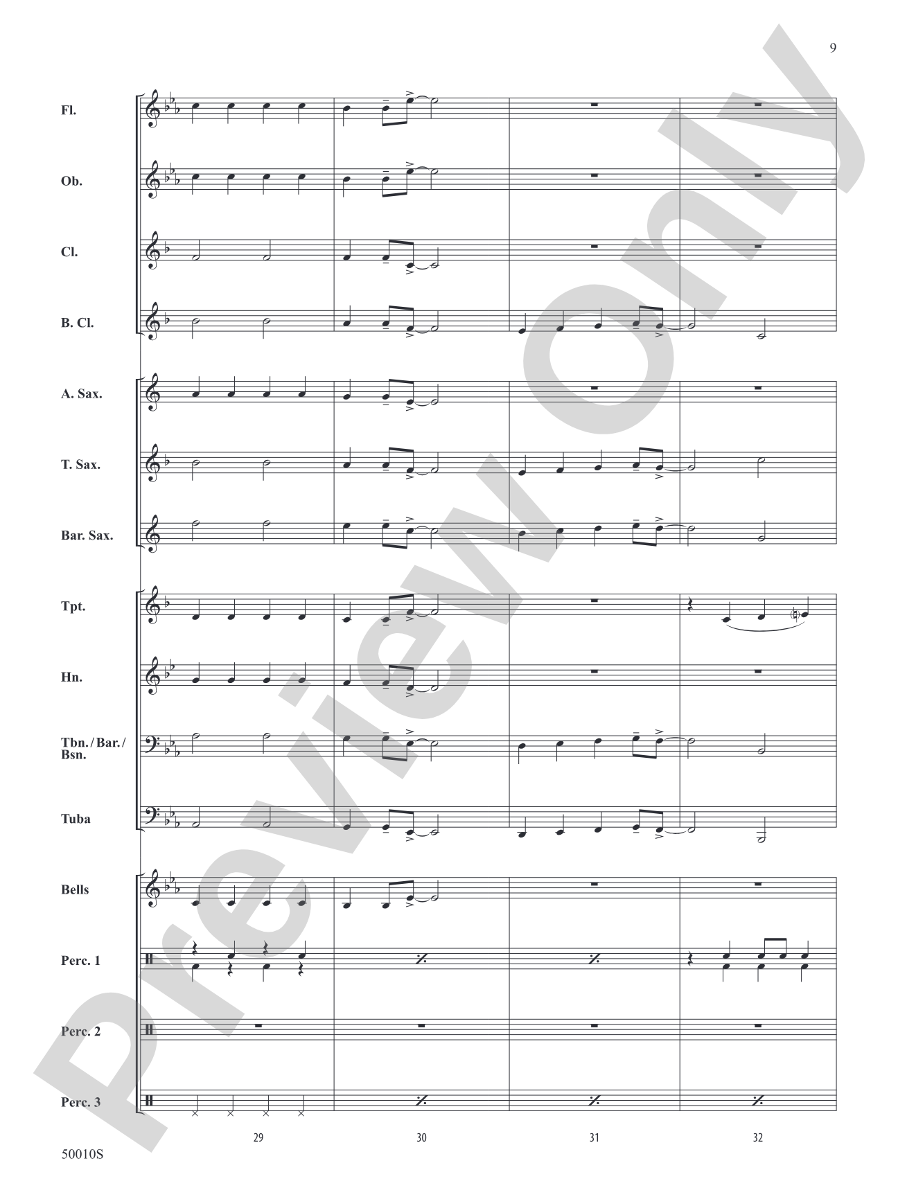 A Holiday Santa-bration: Concert Band Conductor Score & Parts