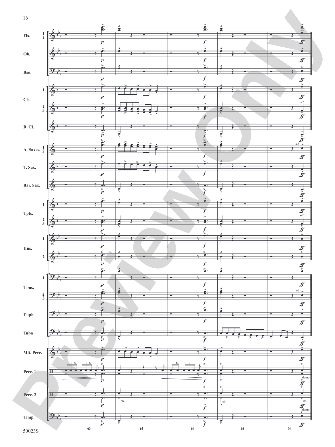 A New Orleans Nutcracker Suite: Concert Band Conductor Score & Parts