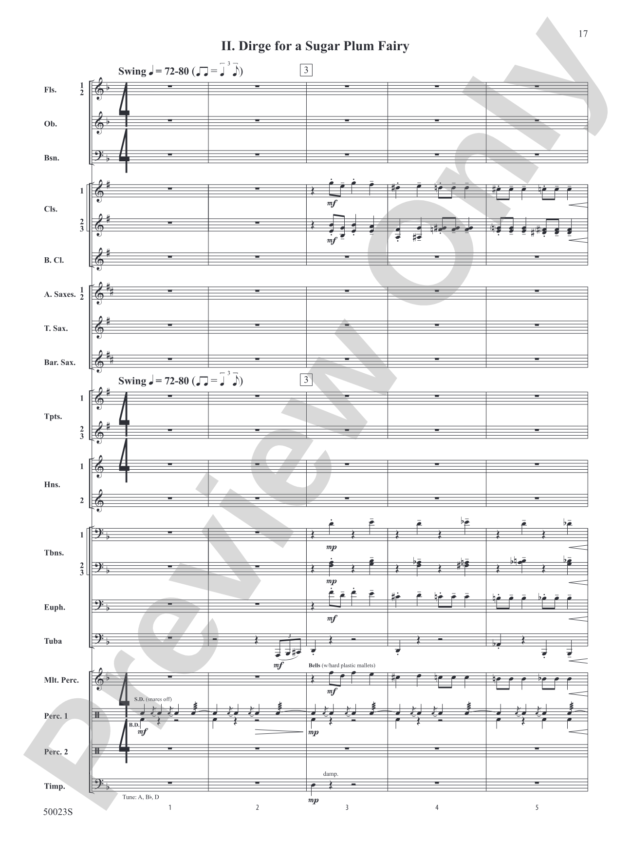 A New Orleans Nutcracker Suite: Concert Band Conductor Score & Parts