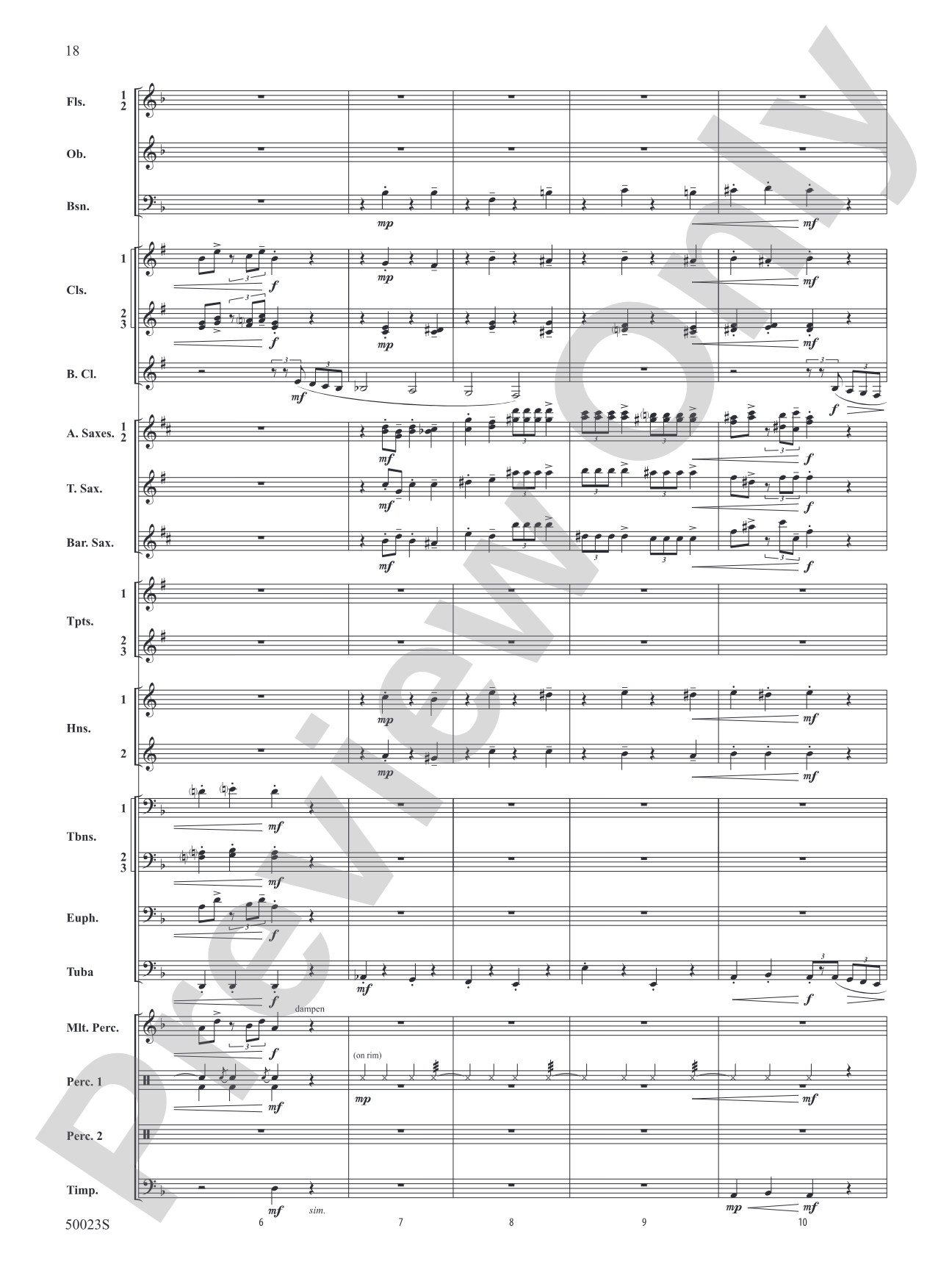 A New Orleans Nutcracker Suite: Concert Band Conductor Score & Parts