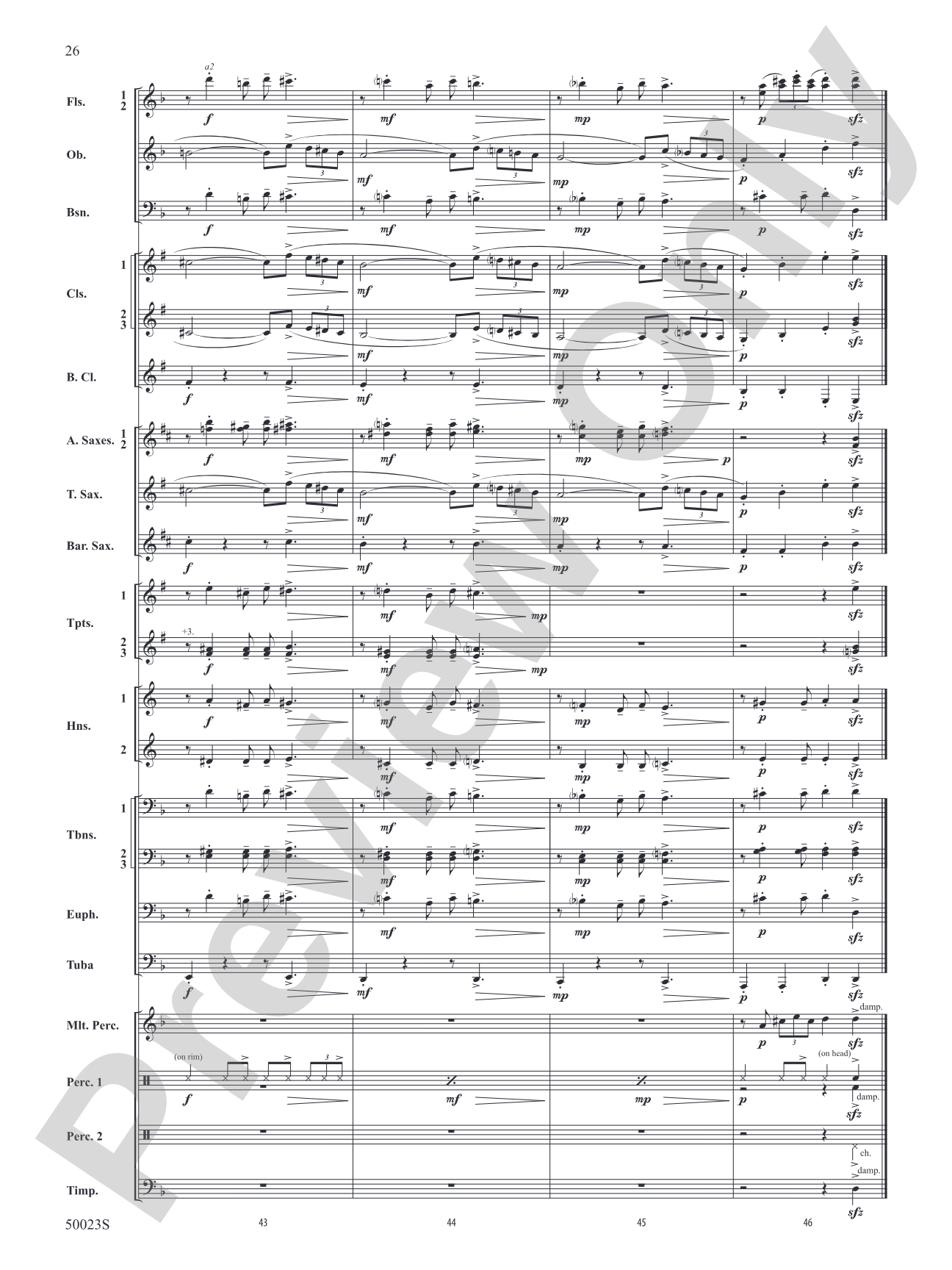 A New Orleans Nutcracker Suite: Concert Band Conductor Score & Parts