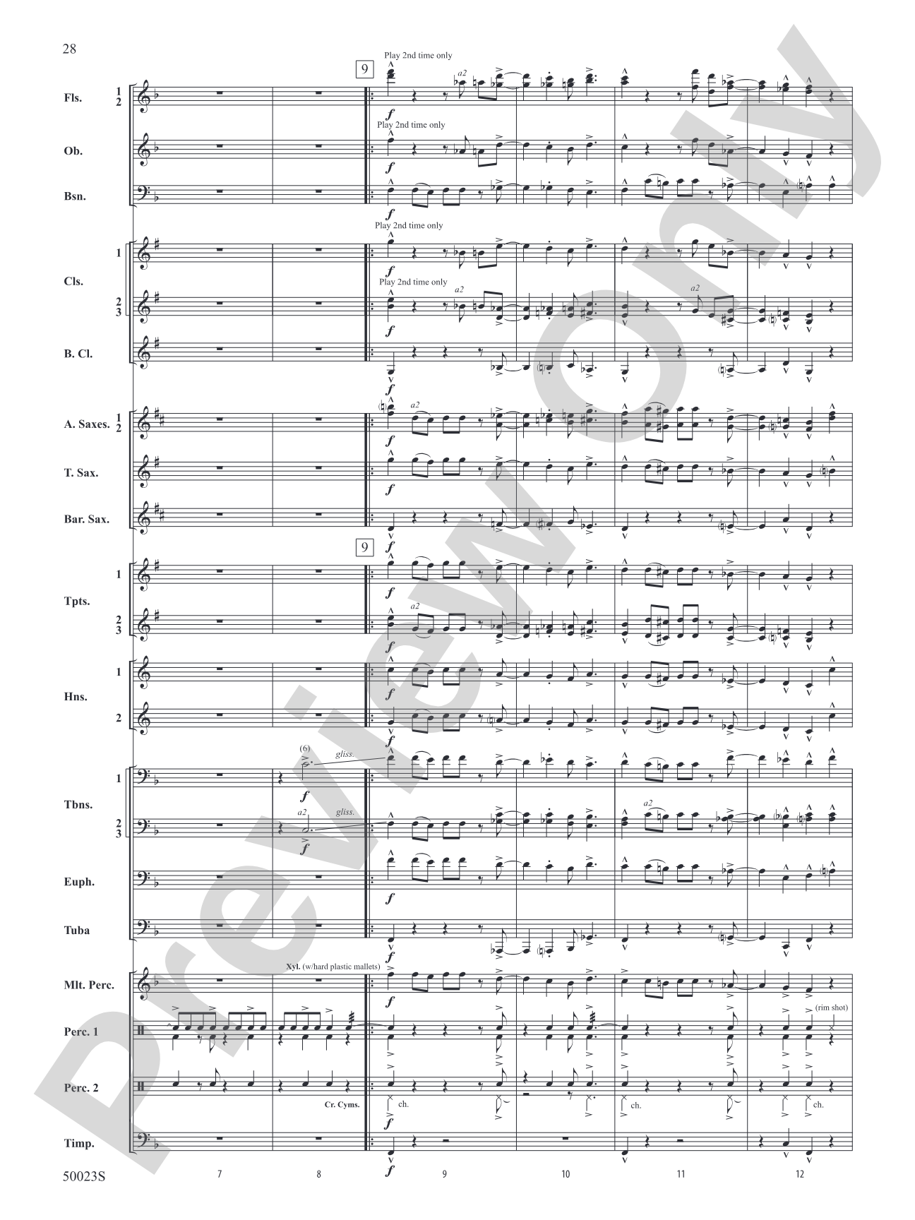 A New Orleans Nutcracker Suite: Concert Band Conductor Score & Parts