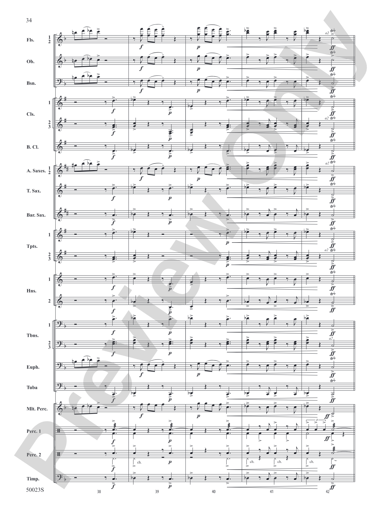 A New Orleans Nutcracker Suite: Concert Band Conductor Score & Parts