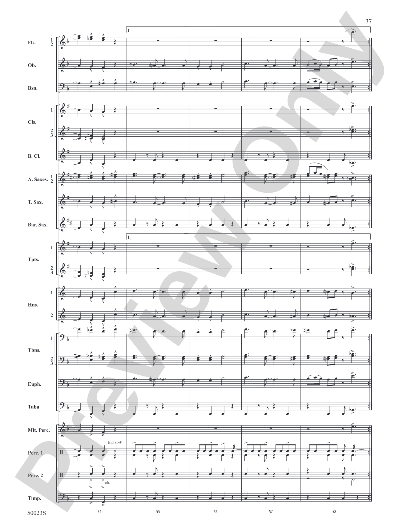 A New Orleans Nutcracker Suite: Concert Band Conductor Score & Parts