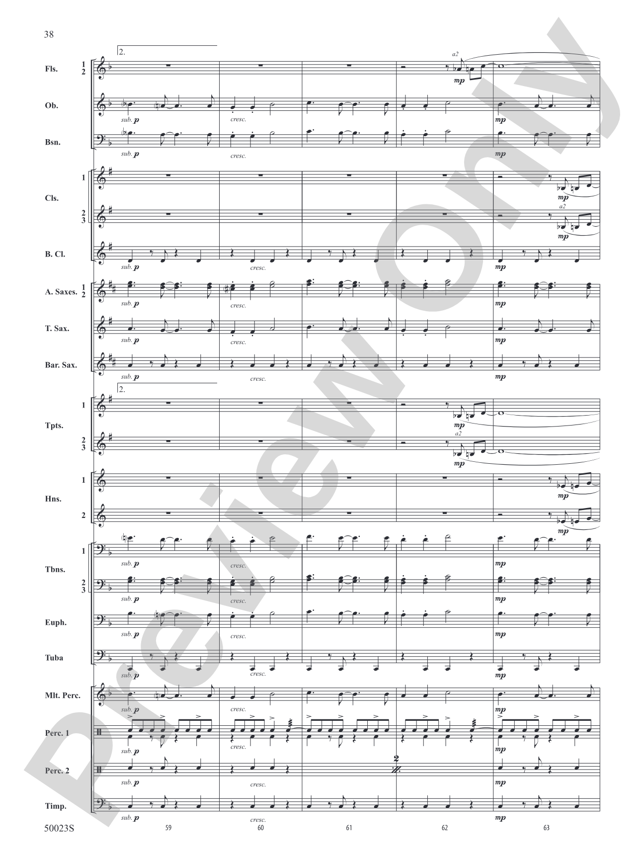 A New Orleans Nutcracker Suite: Concert Band Conductor Score & Parts