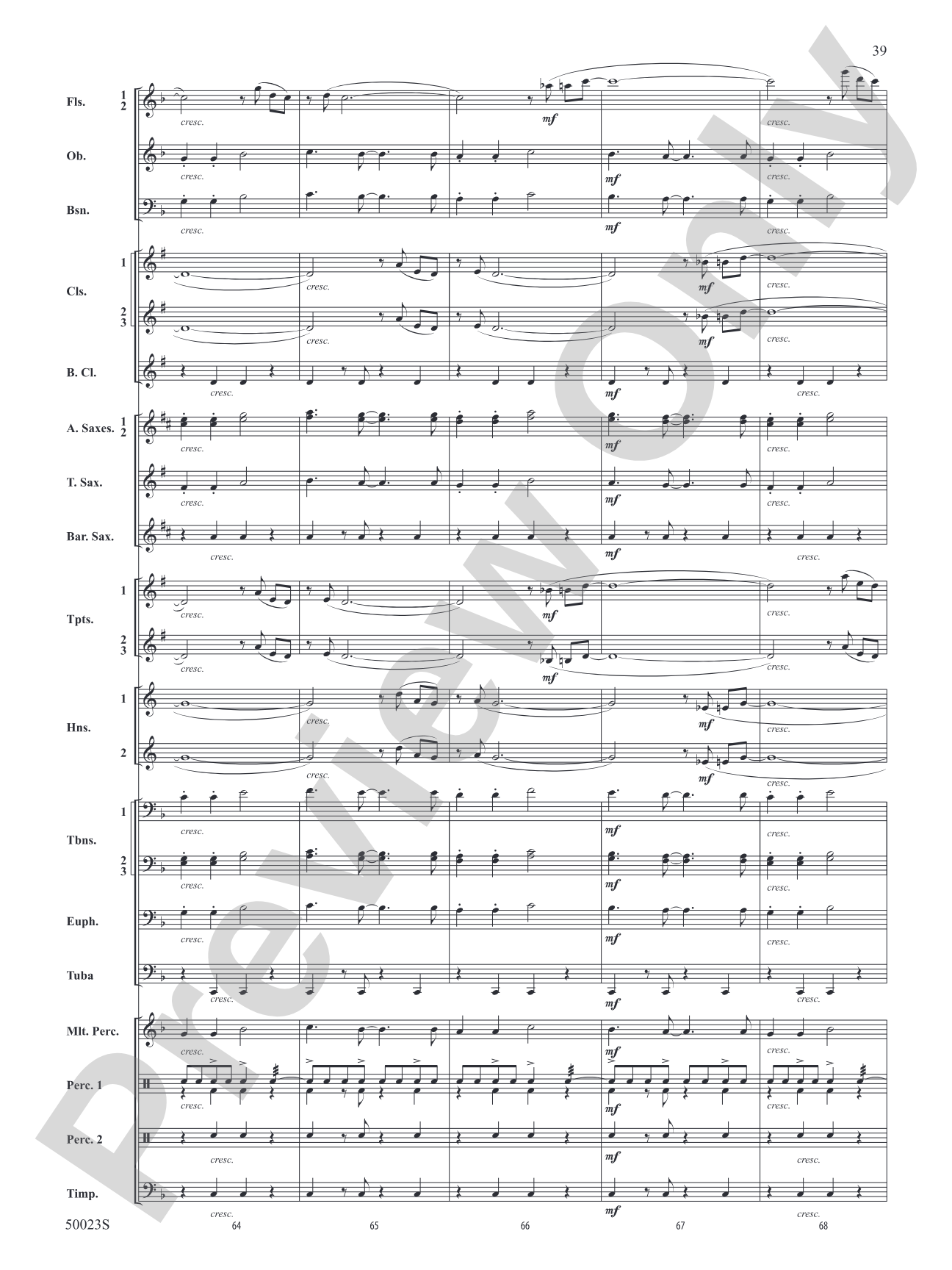 A New Orleans Nutcracker Suite: Concert Band Conductor Score & Parts