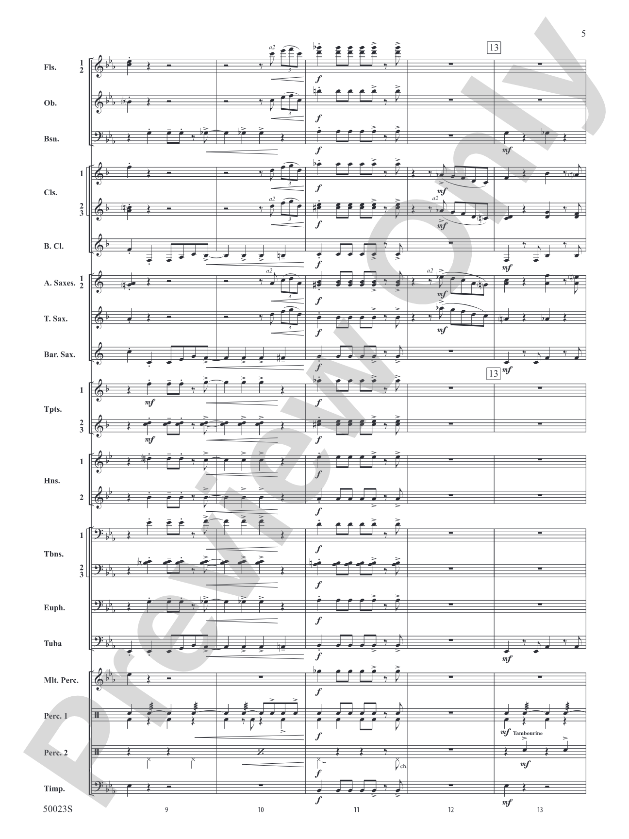 A New Orleans Nutcracker Suite: Concert Band Conductor Score & Parts