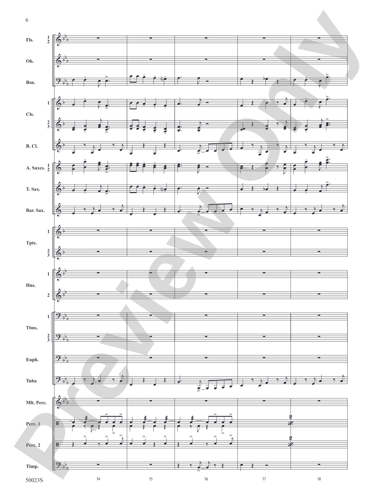 A New Orleans Nutcracker Suite: Concert Band Conductor Score & Parts