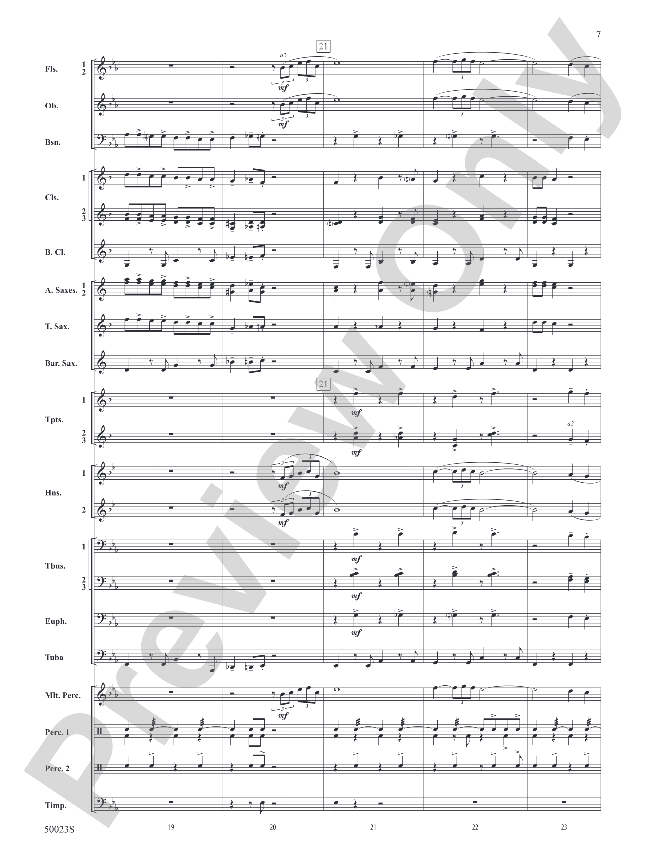 A New Orleans Nutcracker Suite: Concert Band Conductor Score & Parts