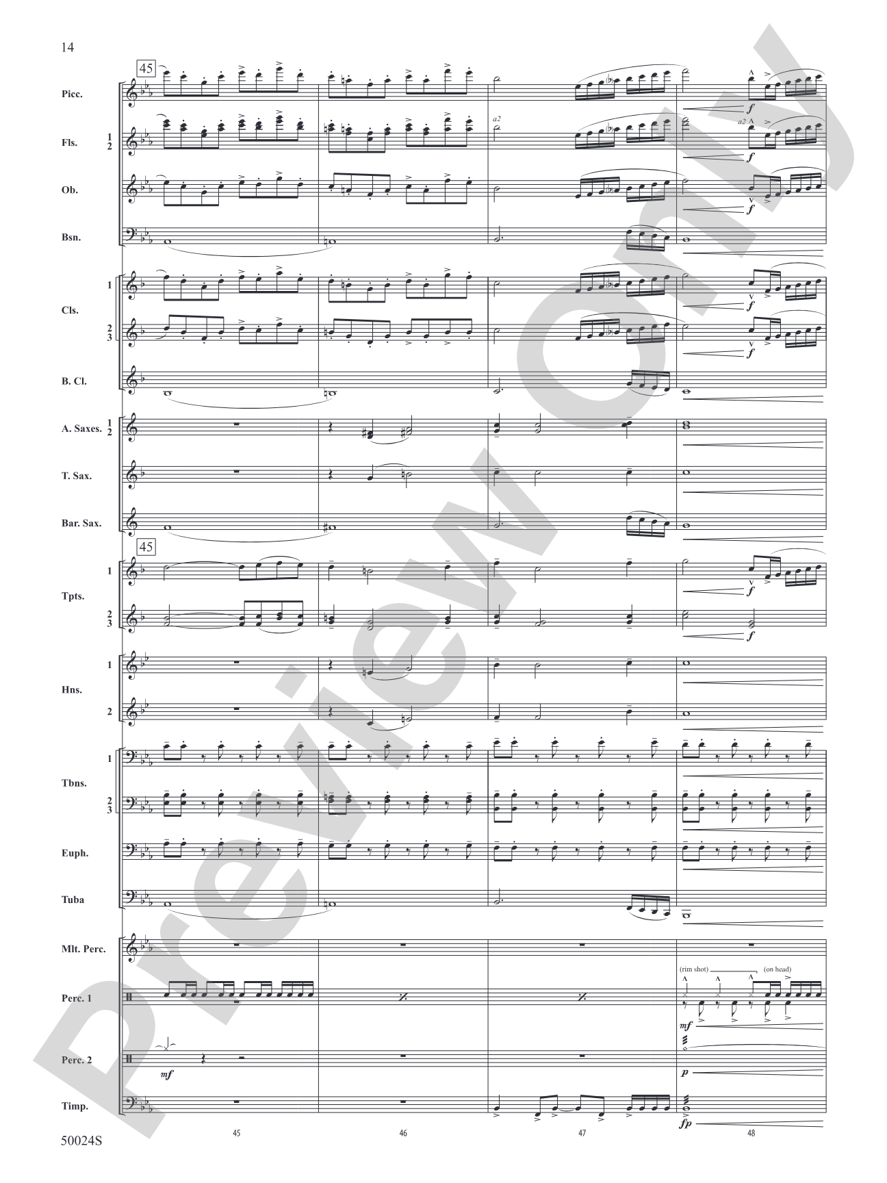 A Beacon of Light: Concert Band Conductor Score & Parts