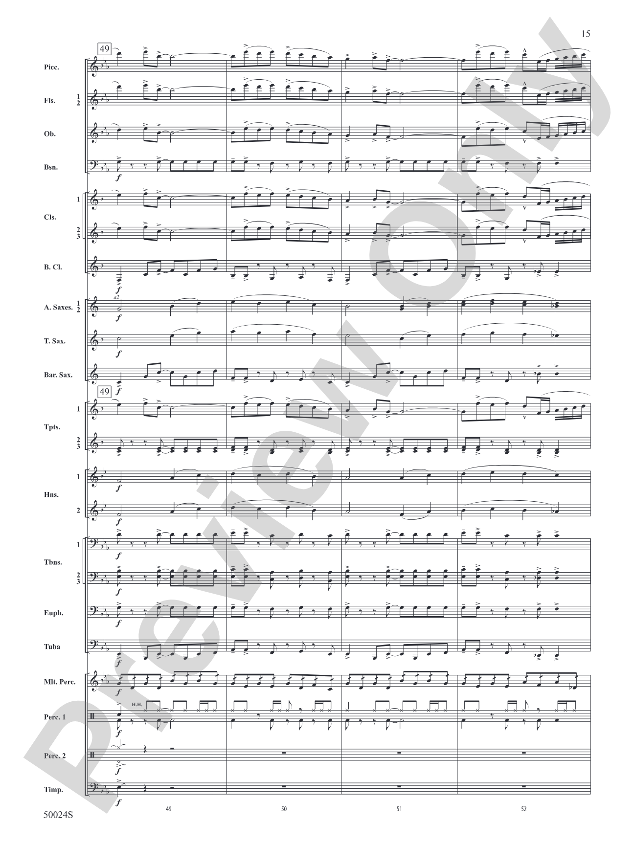 A Beacon of Light: Concert Band Conductor Score & Parts