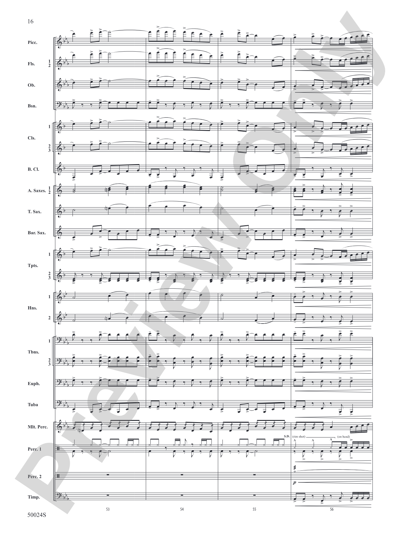 A Beacon of Light: Concert Band Conductor Score & Parts