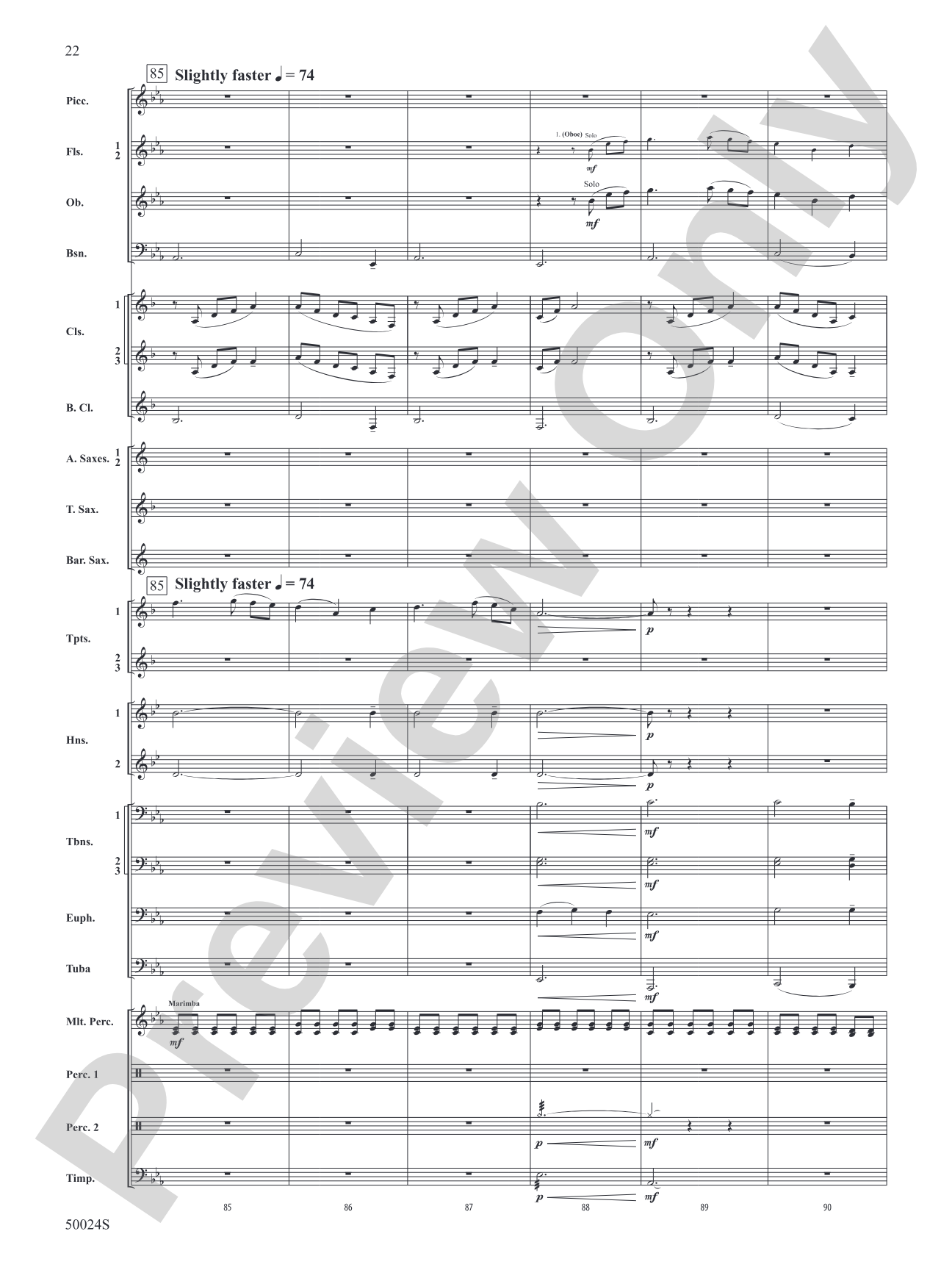 A Beacon of Light: Concert Band Conductor Score & Parts
