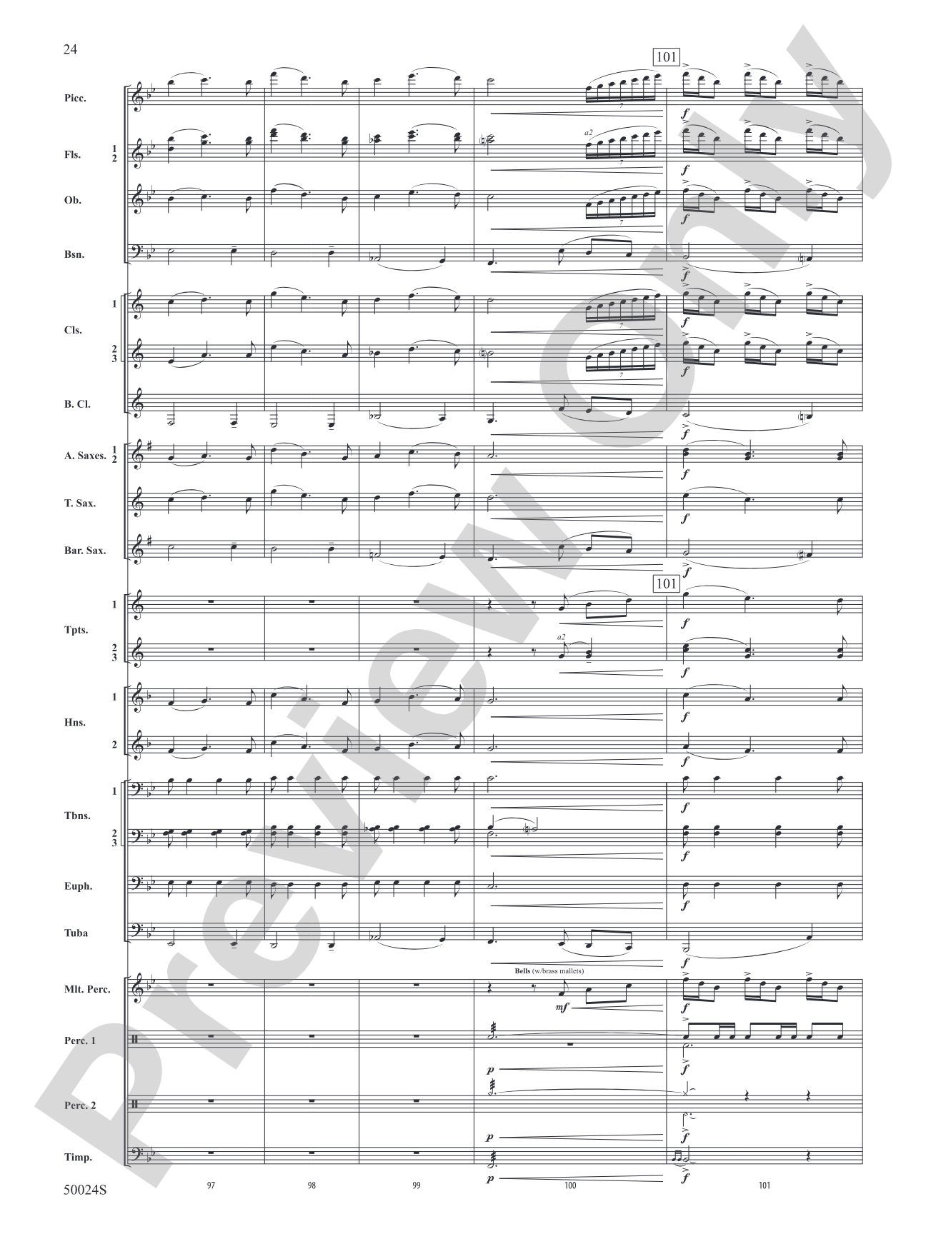 A Beacon of Light: Concert Band Conductor Score & Parts