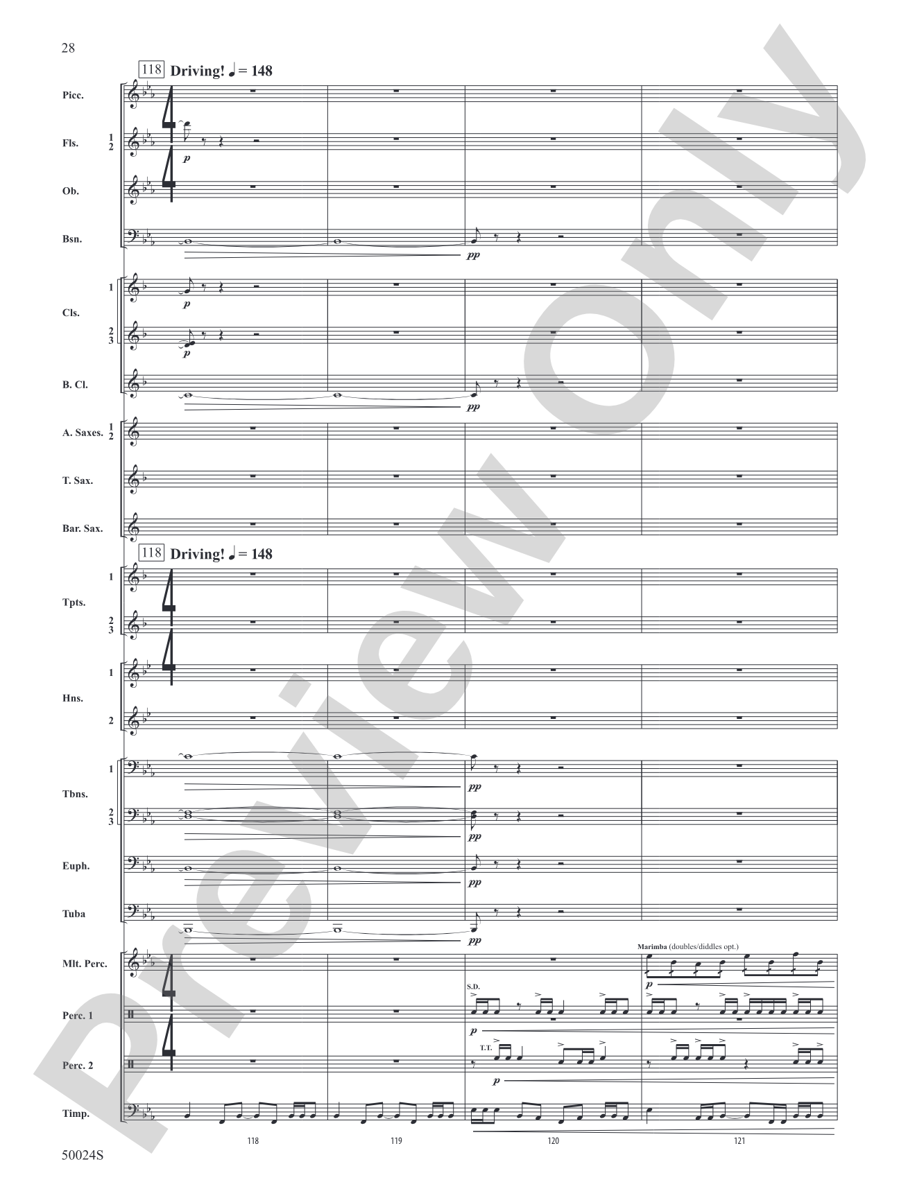A Beacon of Light: Concert Band Conductor Score & Parts