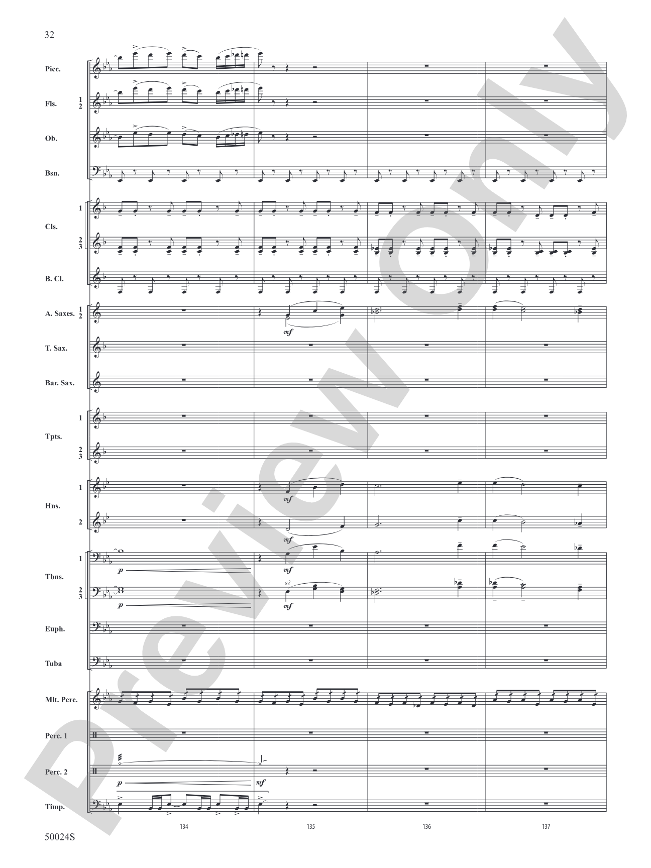 A Beacon of Light: Concert Band Conductor Score & Parts