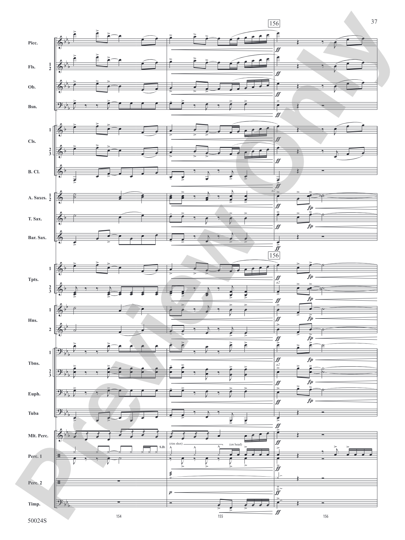 A Beacon of Light: Concert Band Conductor Score & Parts