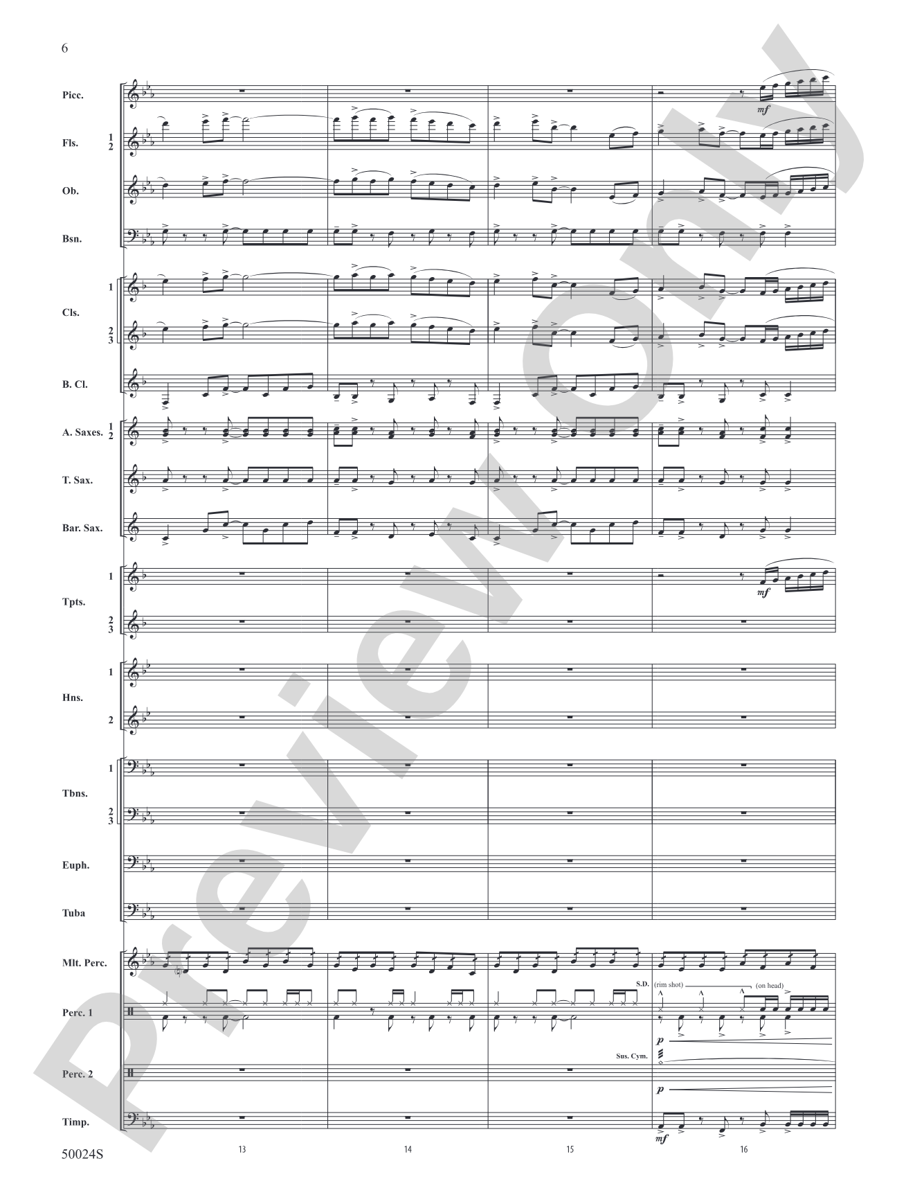 A Beacon of Light: Concert Band Conductor Score & Parts
