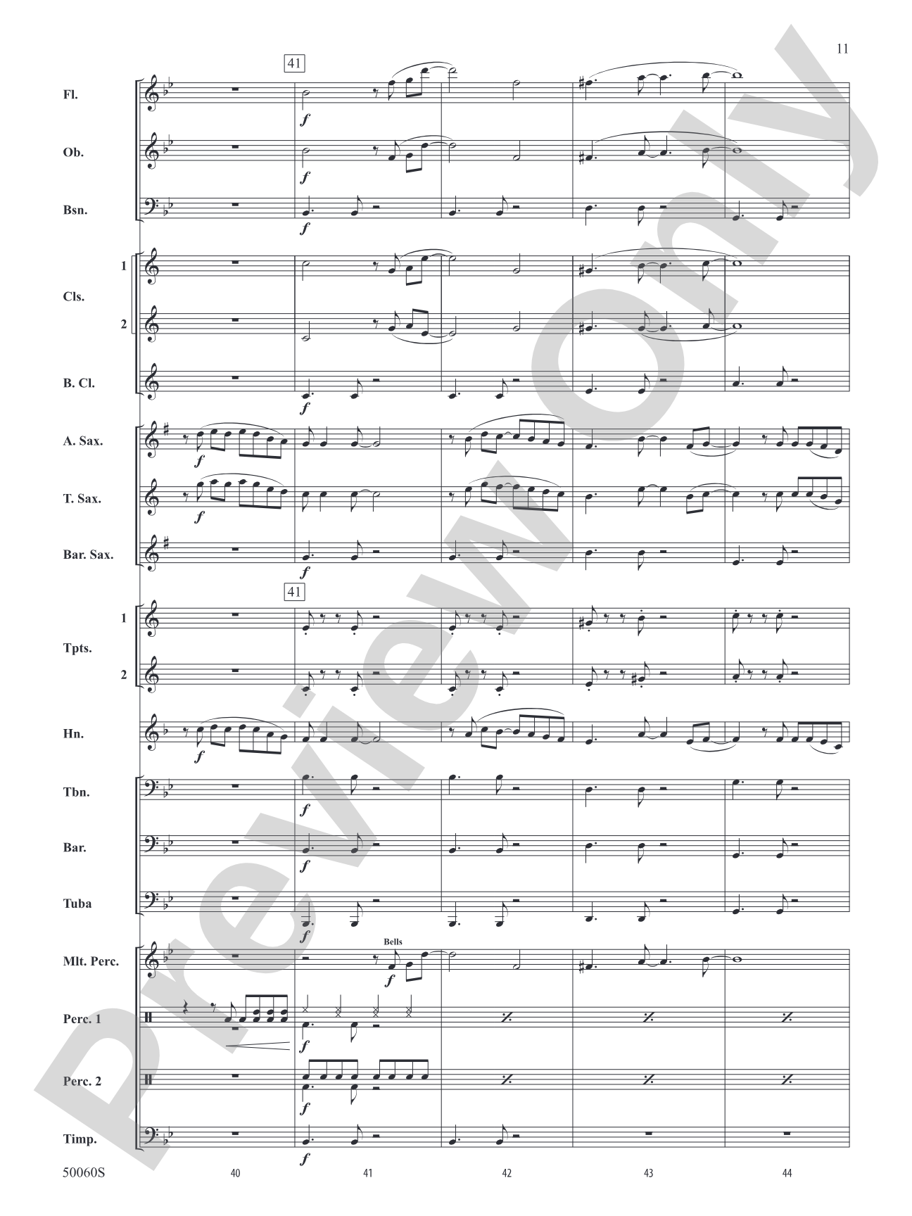 Made You Look: Concert Band Conductor Score & Parts