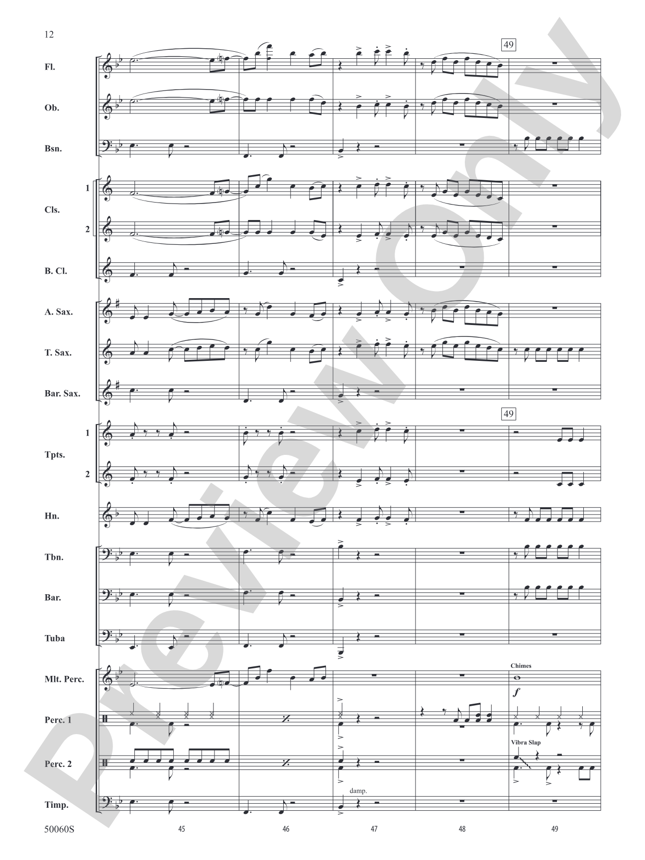 Made You Look: Concert Band Conductor Score & Parts
