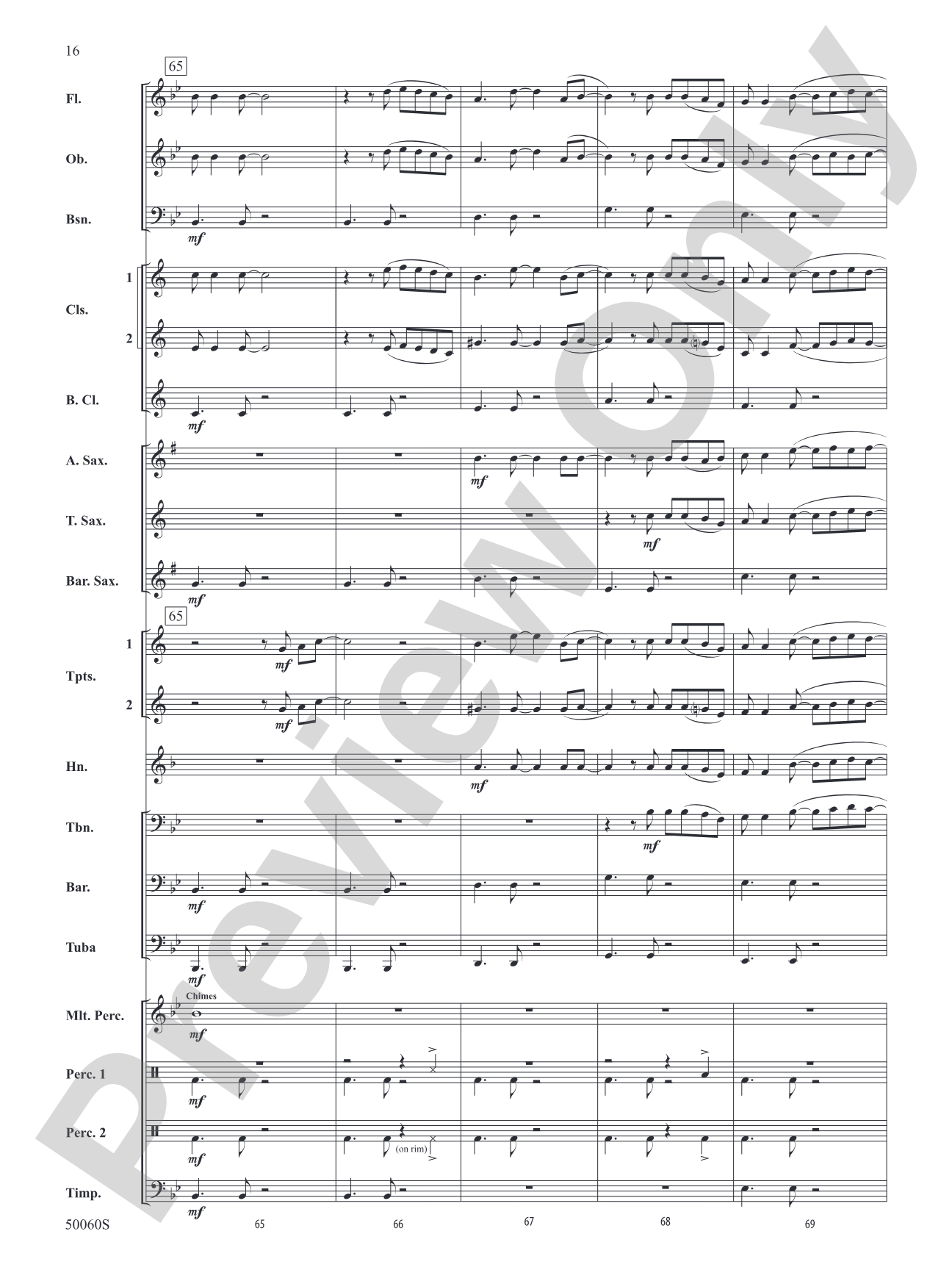 Made You Look: Concert Band Conductor Score & Parts