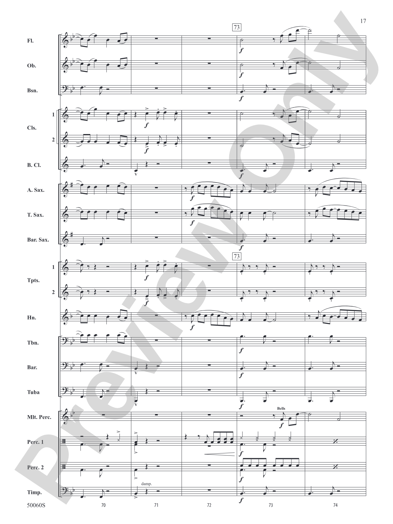 Made You Look: Concert Band Conductor Score & Parts