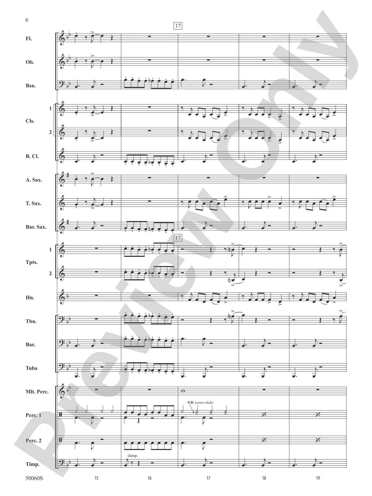 Made You Look: Concert Band Conductor Score & Parts
