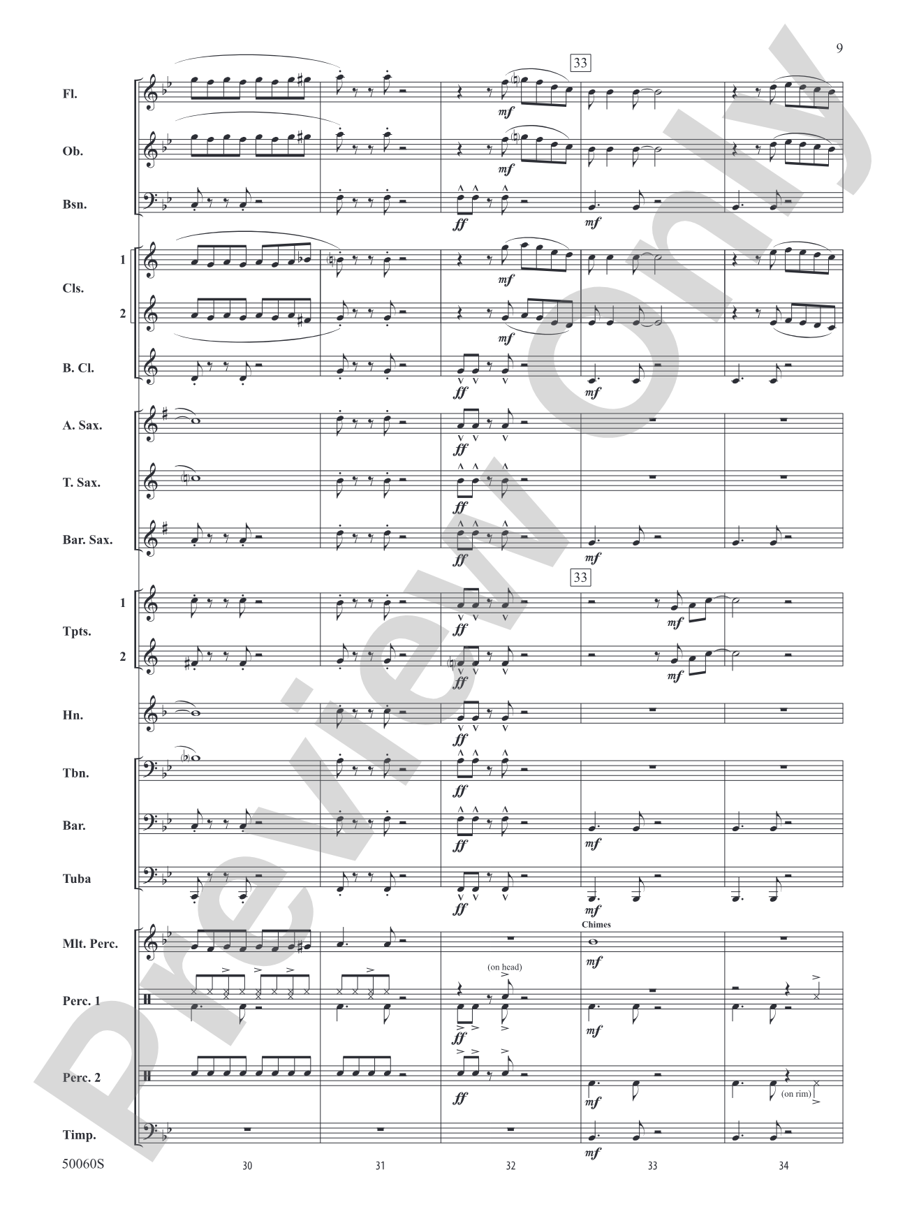 Made You Look: Concert Band Conductor Score & Parts
