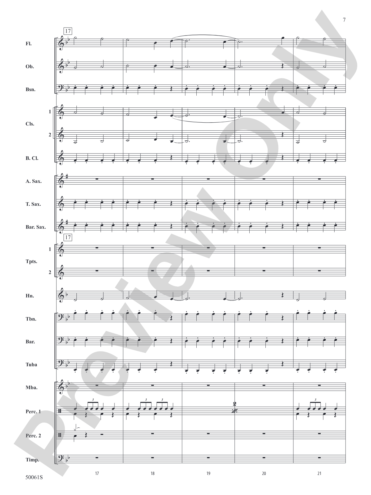 Enemy: Concert Band Conductor Score & Parts