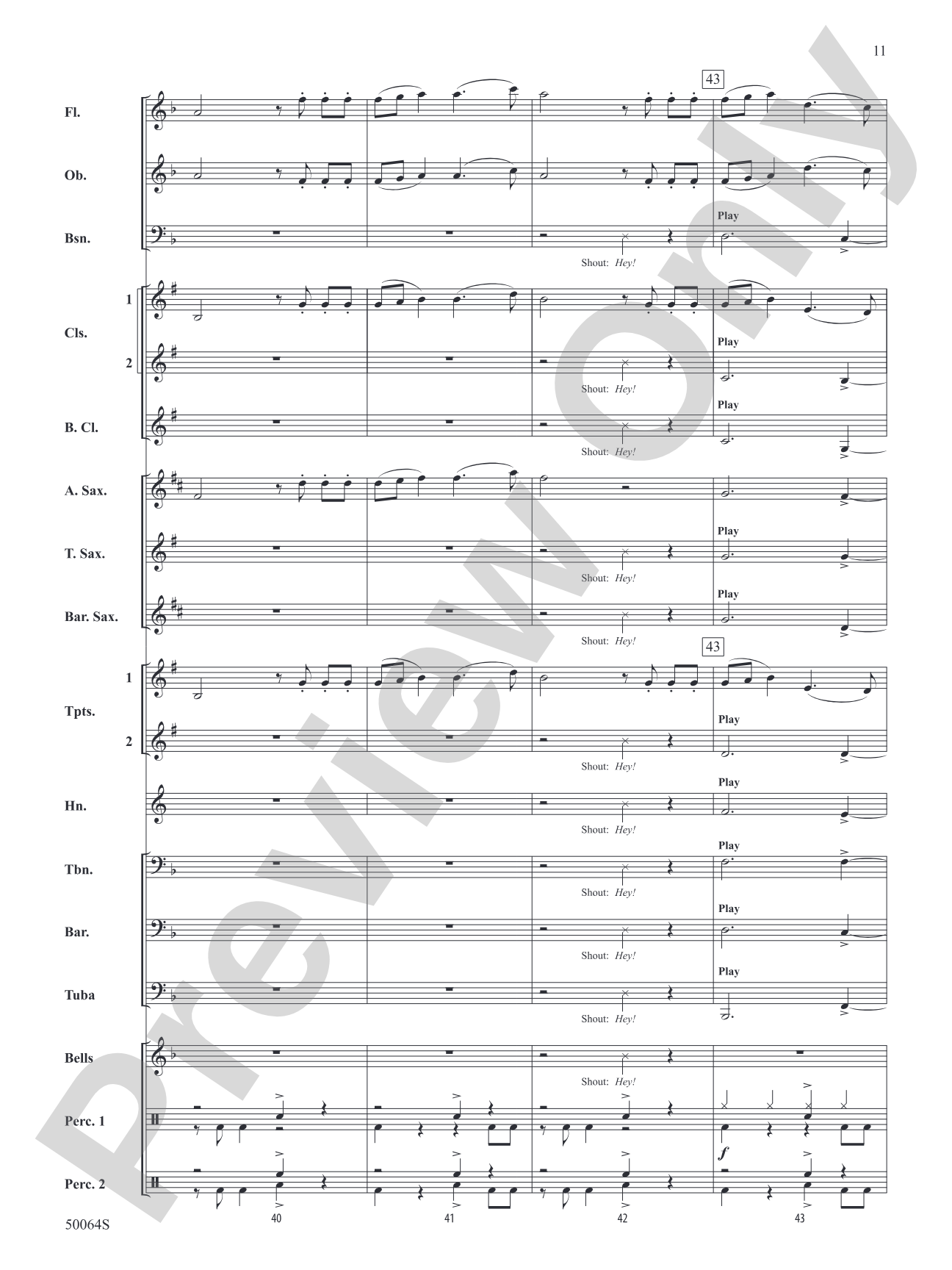 A Taylor Swift Duo: Concert Band Conductor Score & Parts