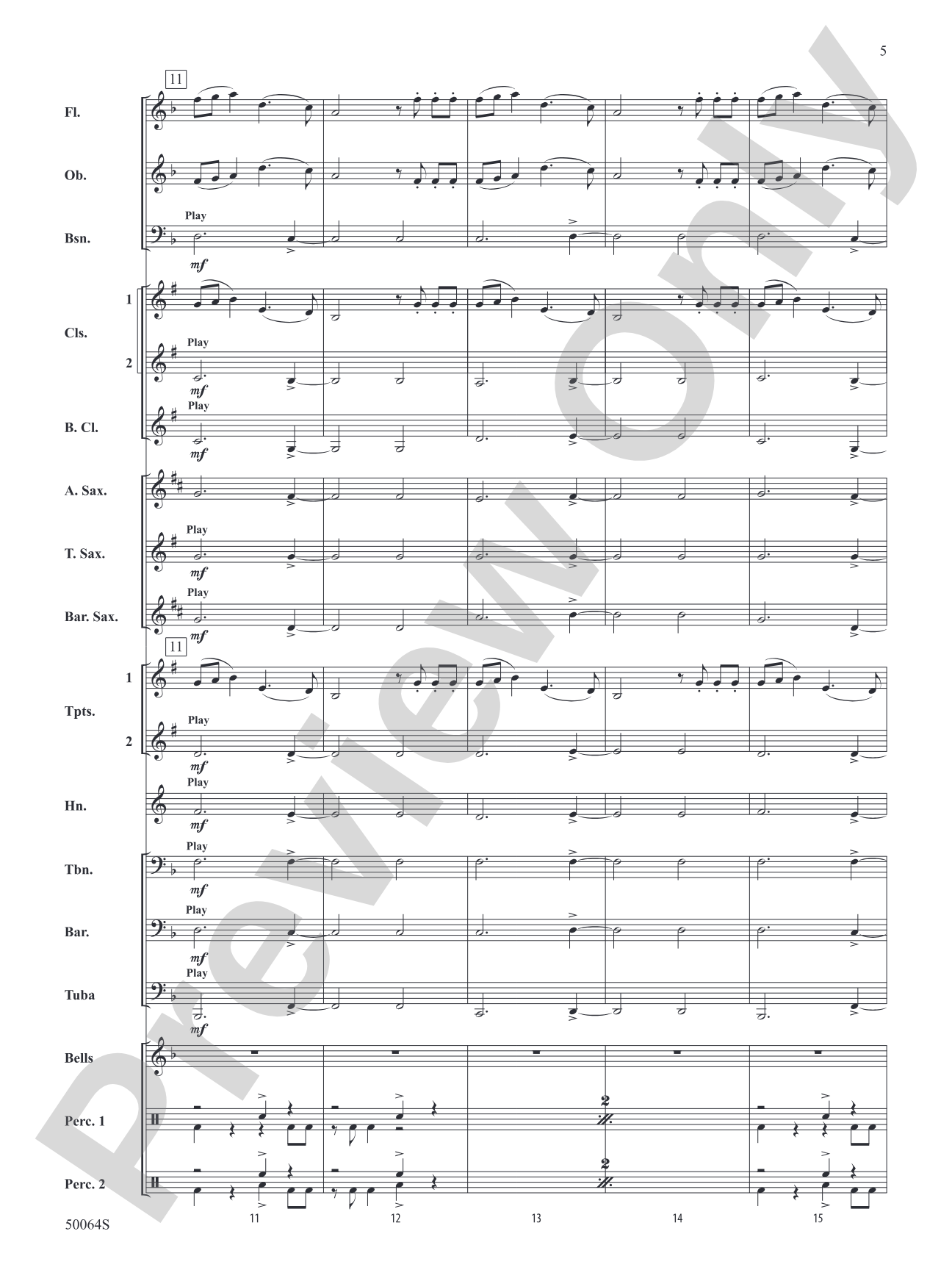 A Taylor Swift Duo: Concert Band Conductor Score & Parts