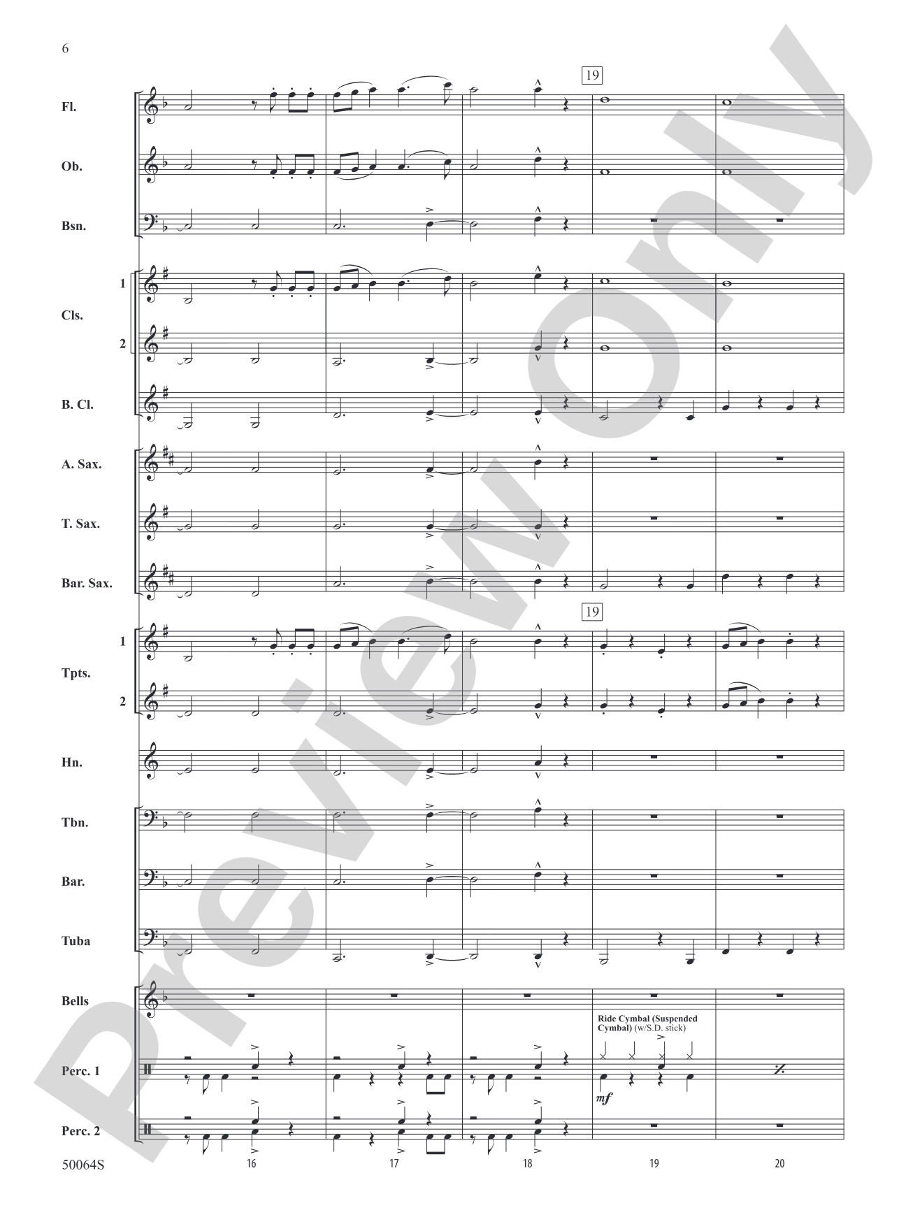 A Taylor Swift Duo: Concert Band Conductor Score & Parts