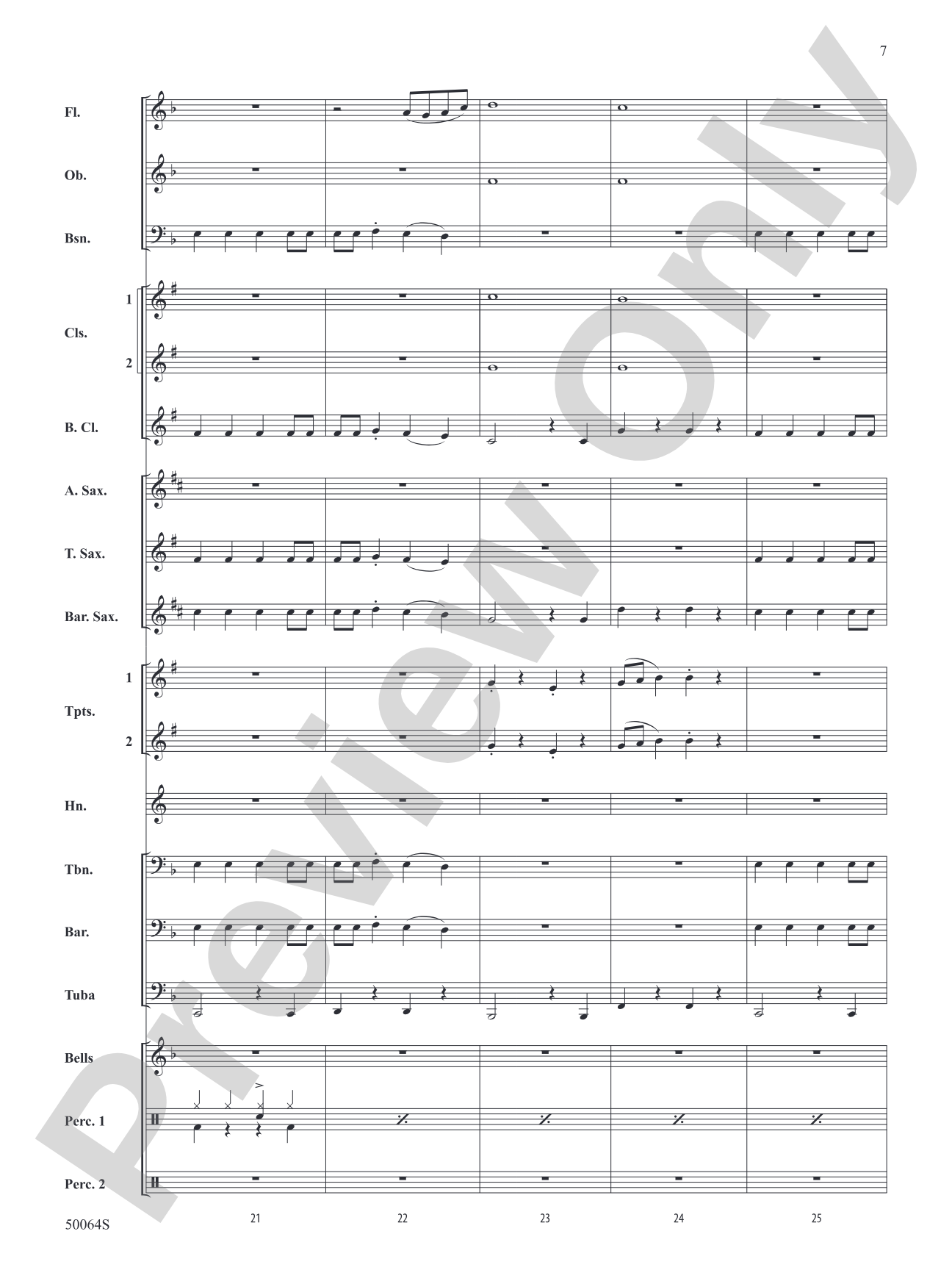 A Taylor Swift Duo: Concert Band Conductor Score & Parts