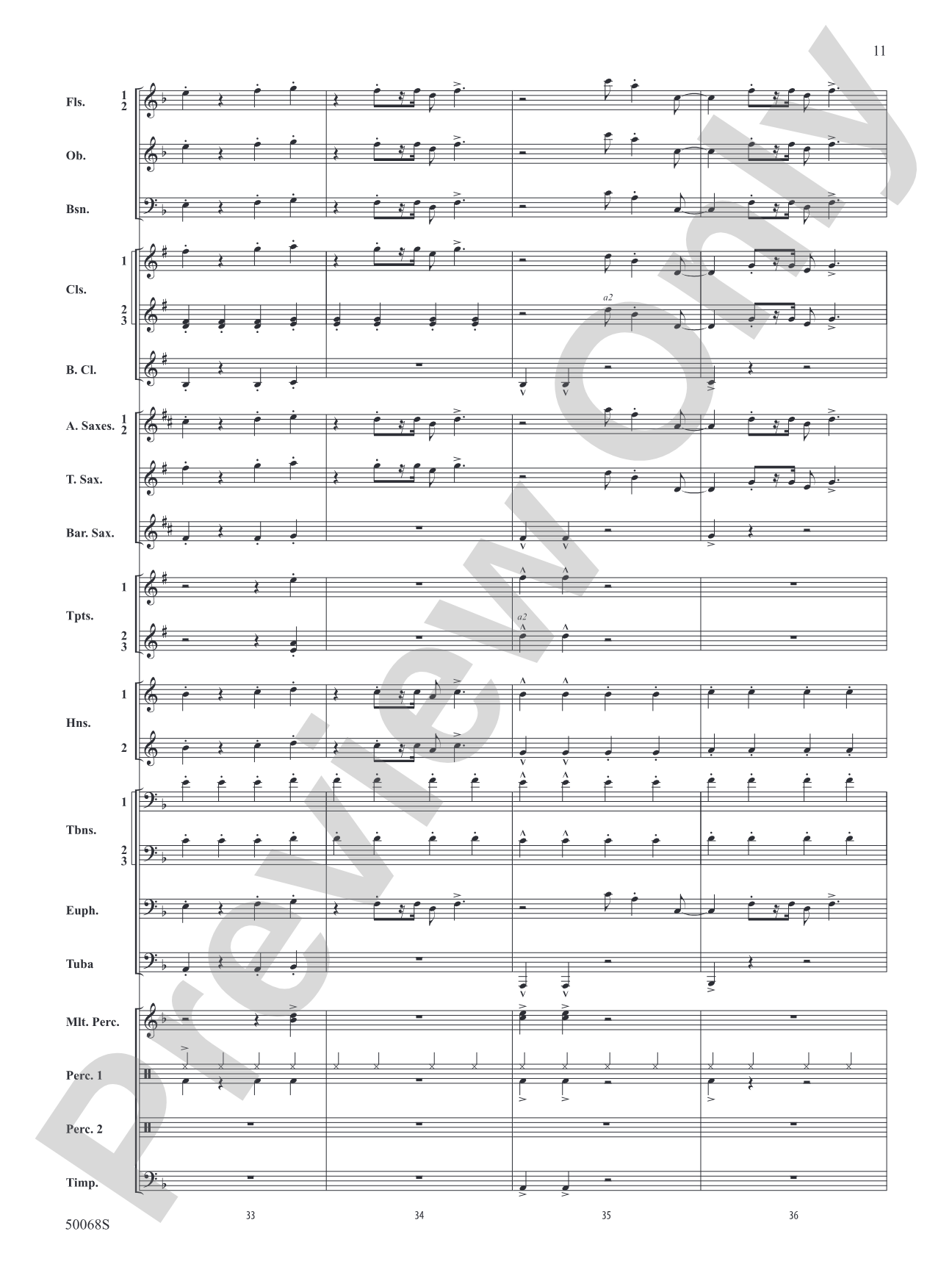 Annie: Concert Band Conductor Score & Parts