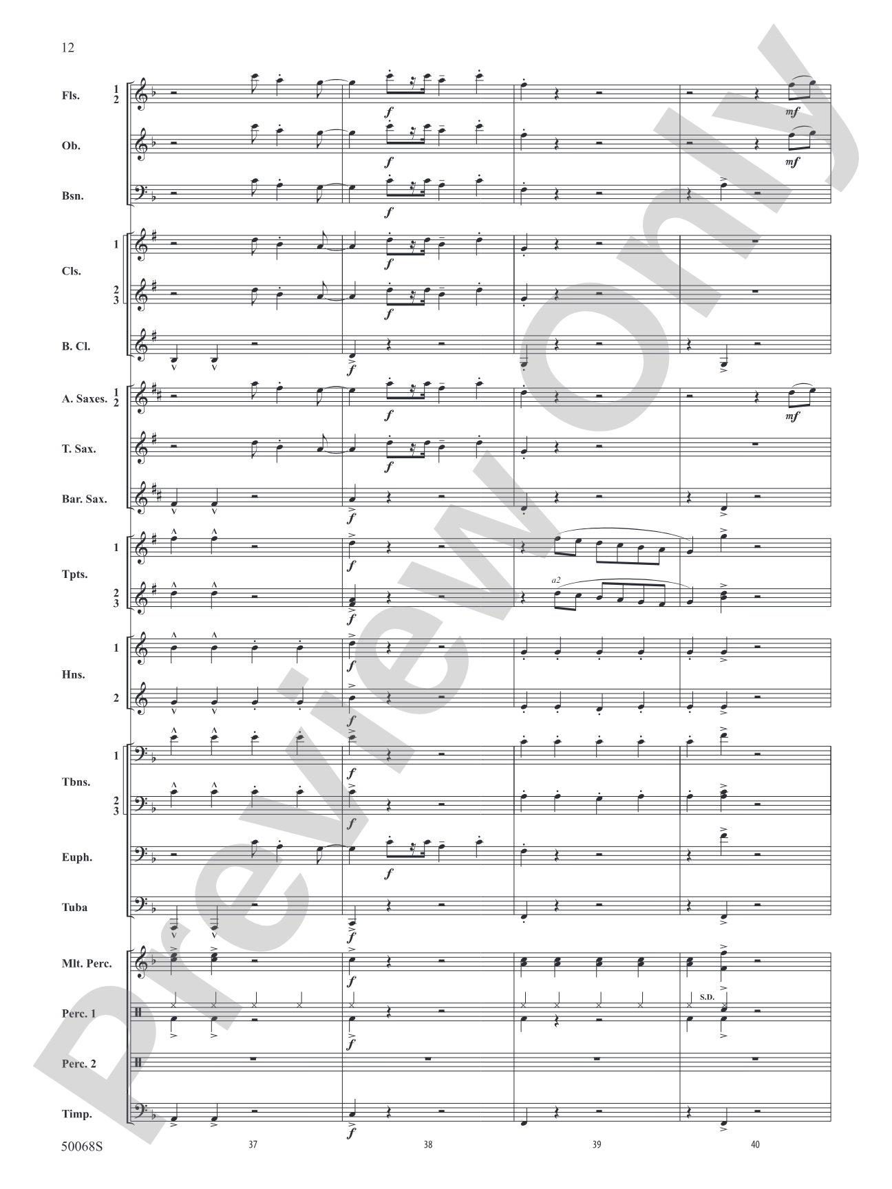 Annie: Concert Band Conductor Score & Parts