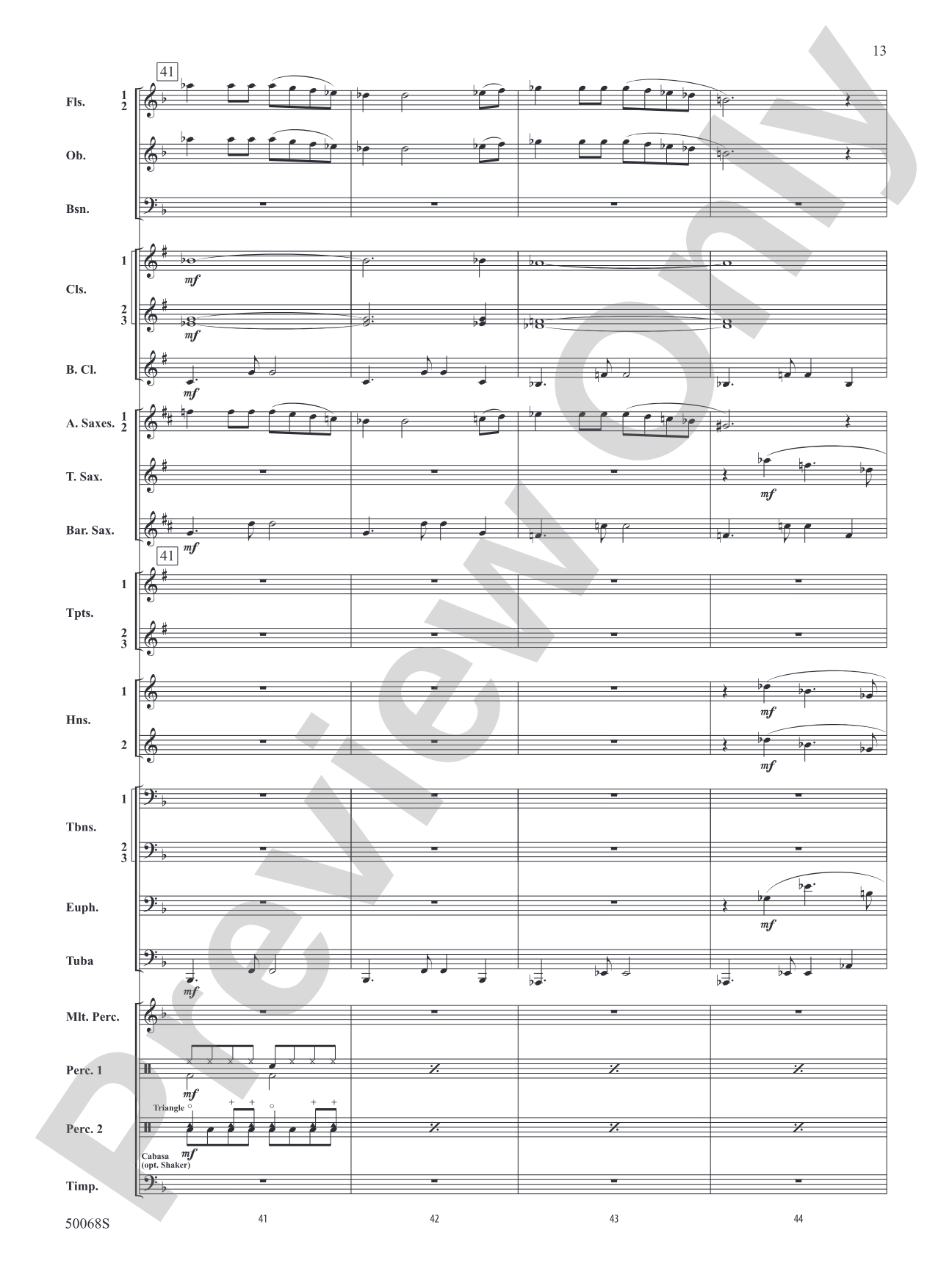 Annie: Concert Band Conductor Score & Parts
