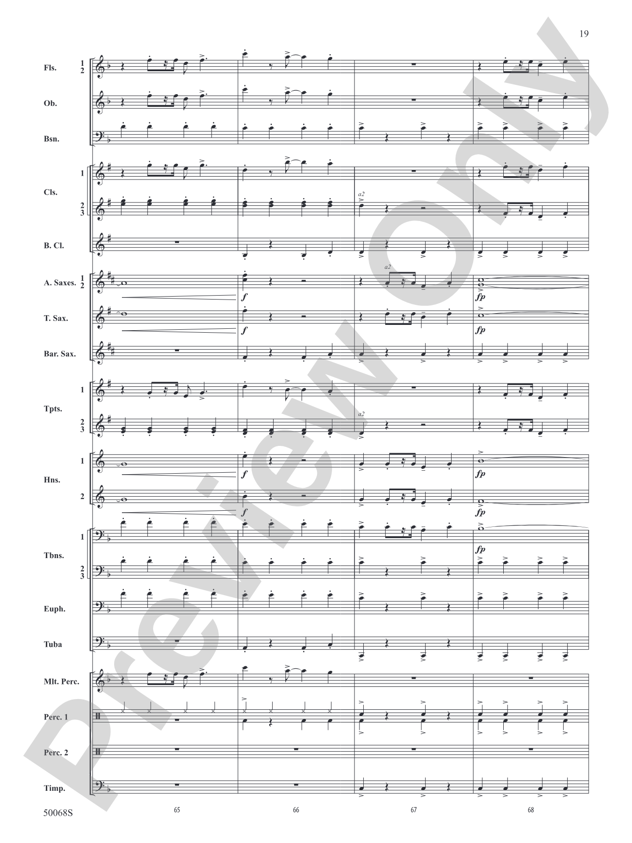 Annie: Concert Band Conductor Score & Parts