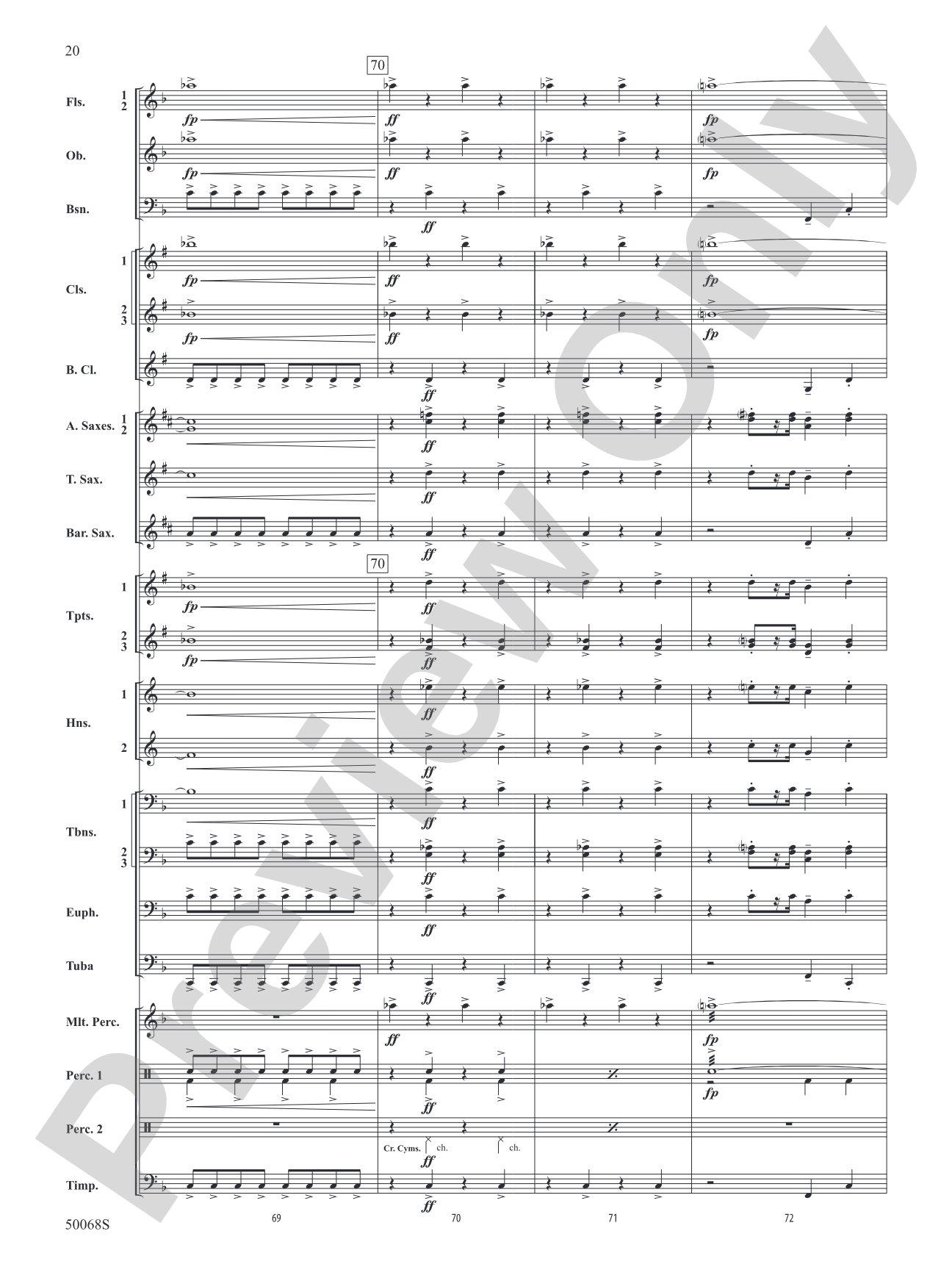 Annie: Concert Band Conductor Score & Parts