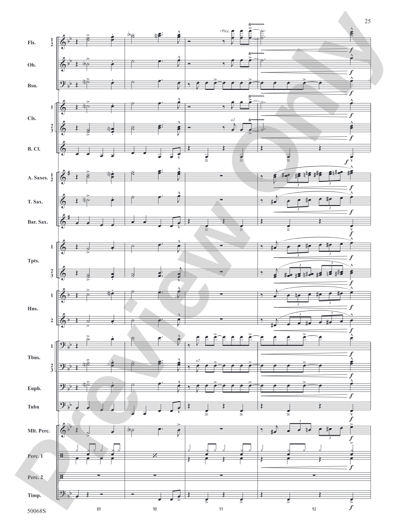 Annie: Concert Band Conductor Score & Parts