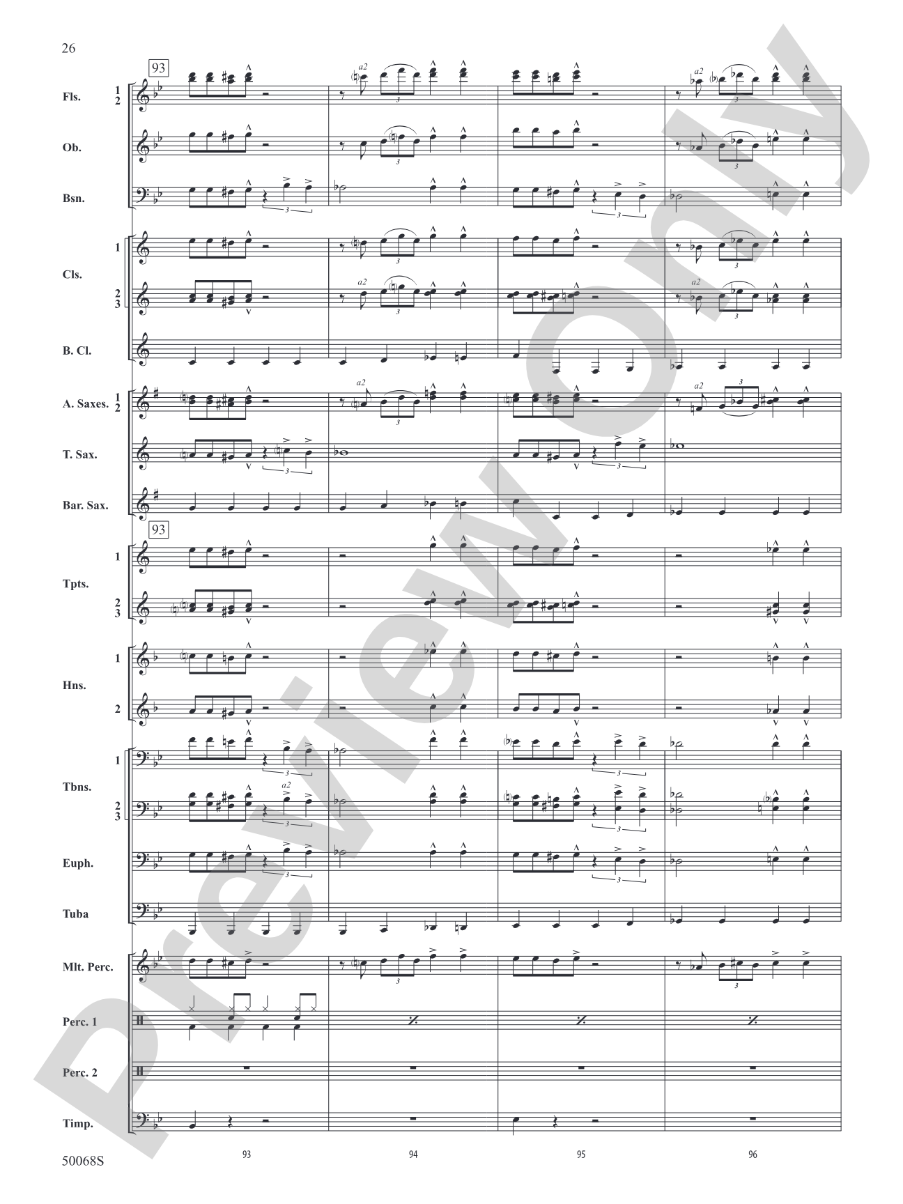 Annie: Concert Band Conductor Score & Parts
