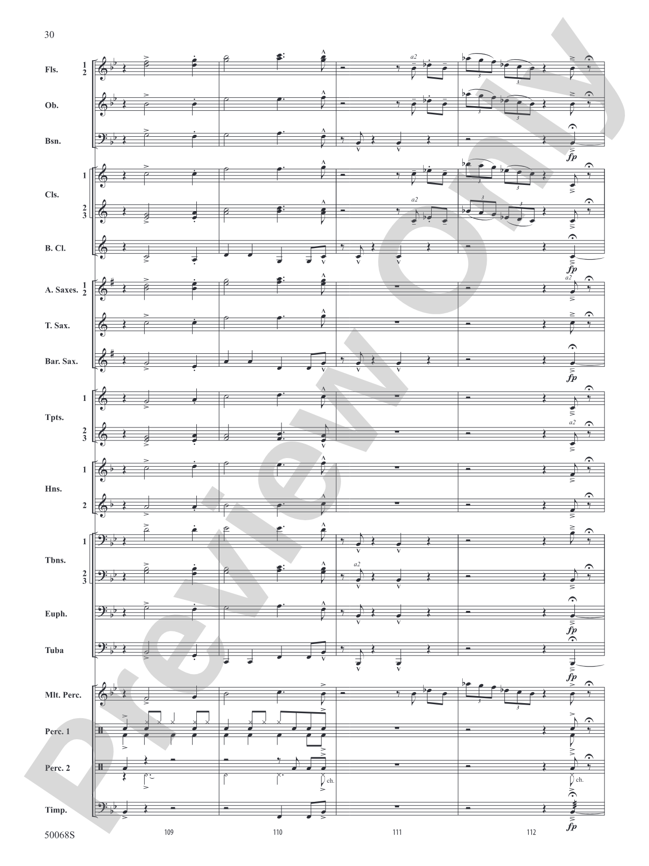 Annie: Concert Band Conductor Score & Parts