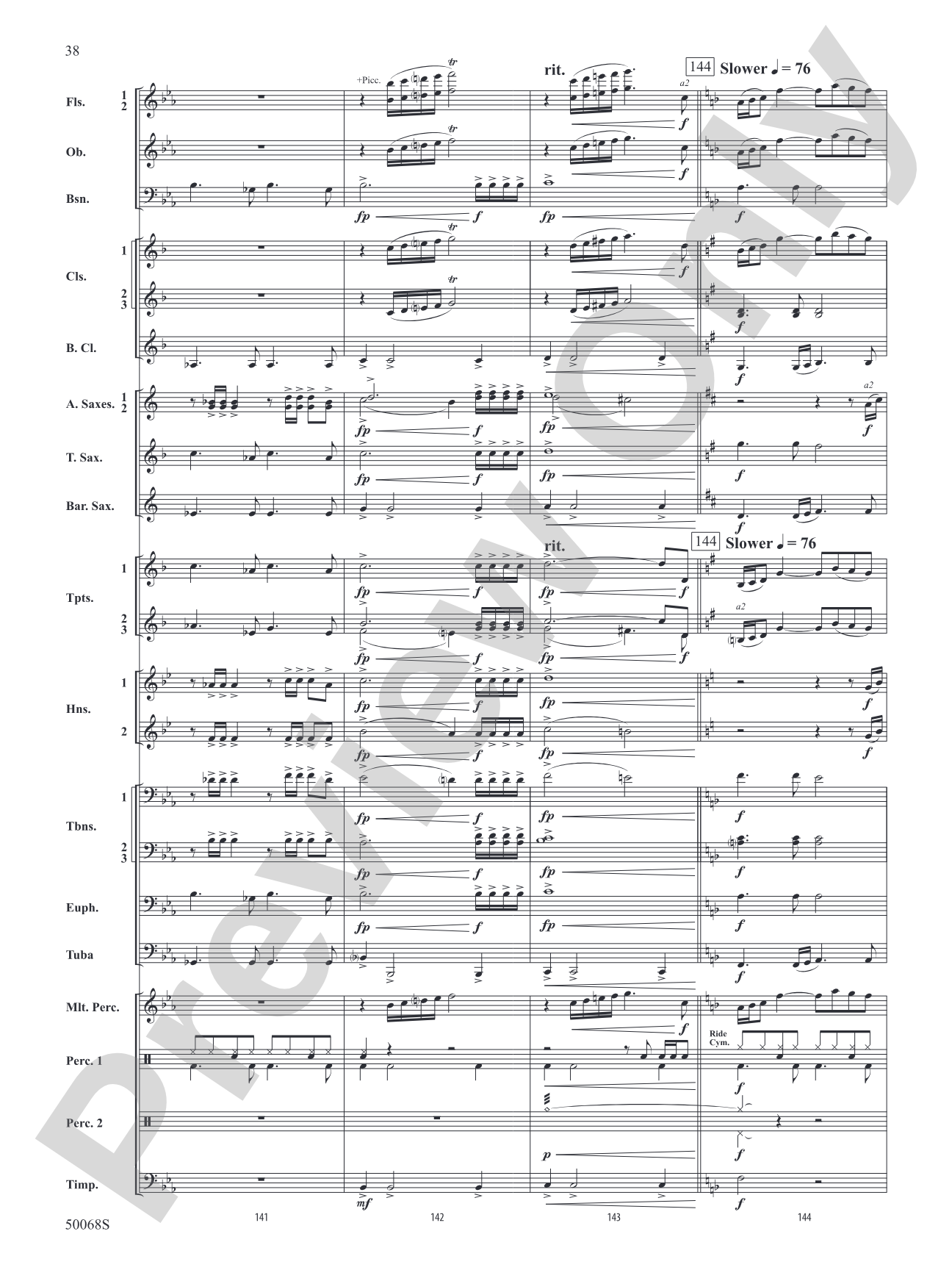 Annie: Concert Band Conductor Score & Parts