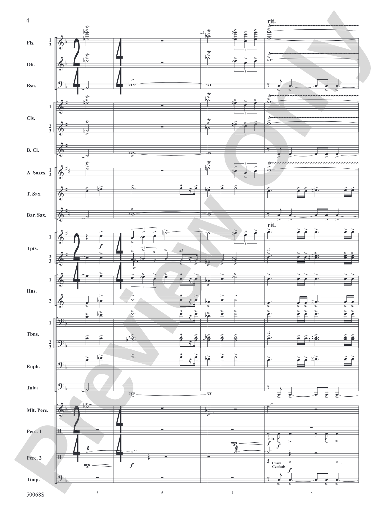 Annie: Concert Band Conductor Score & Parts