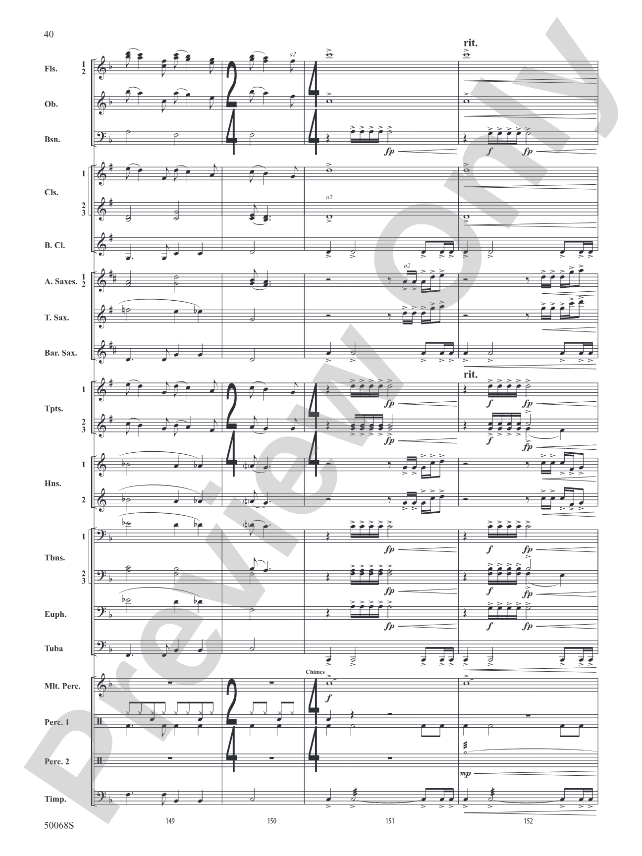 Annie: Concert Band Conductor Score & Parts