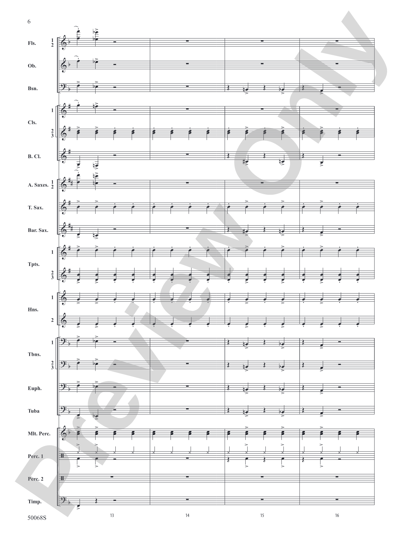 Annie: Concert Band Conductor Score & Parts