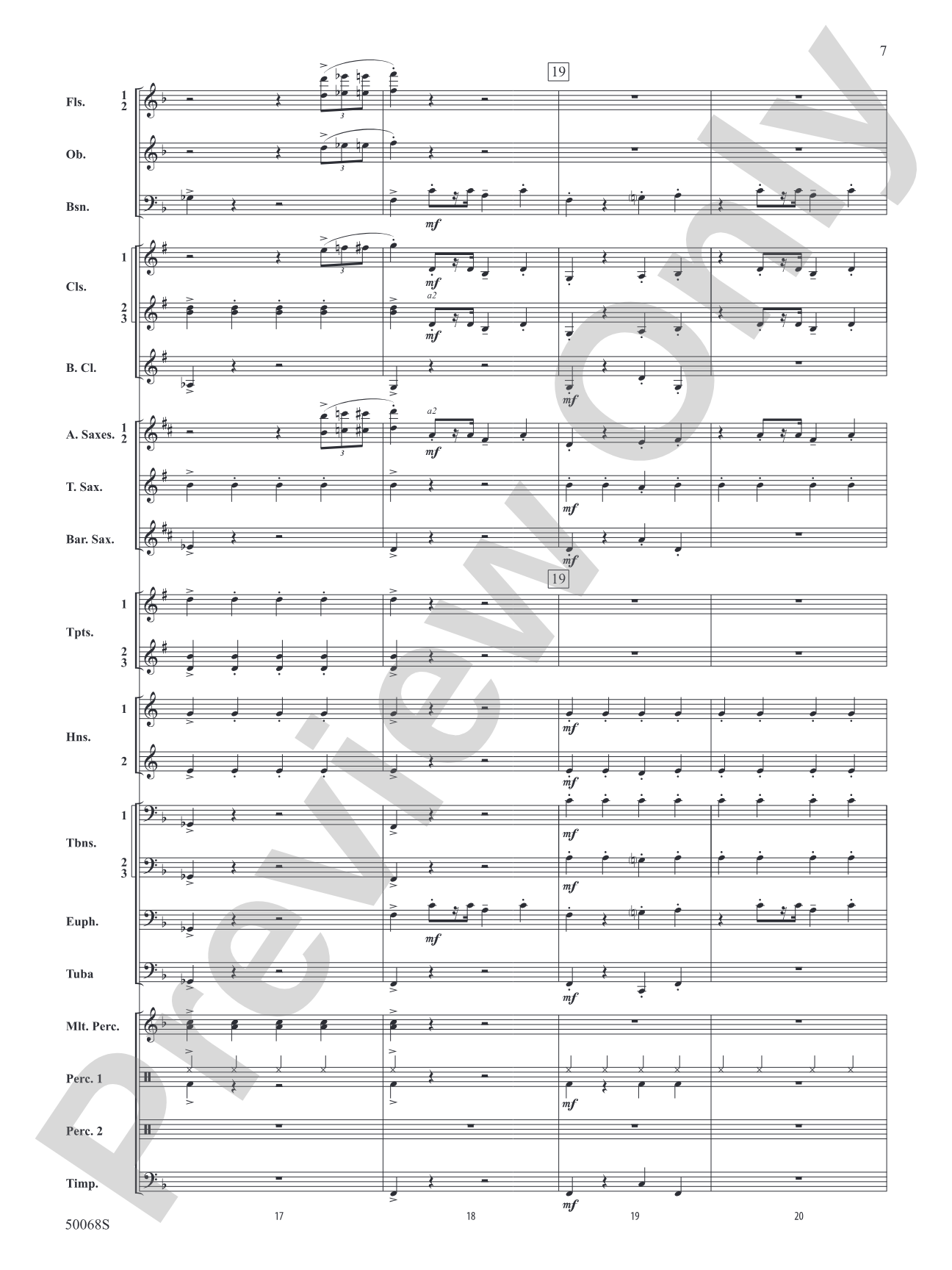Annie: Concert Band Conductor Score & Parts