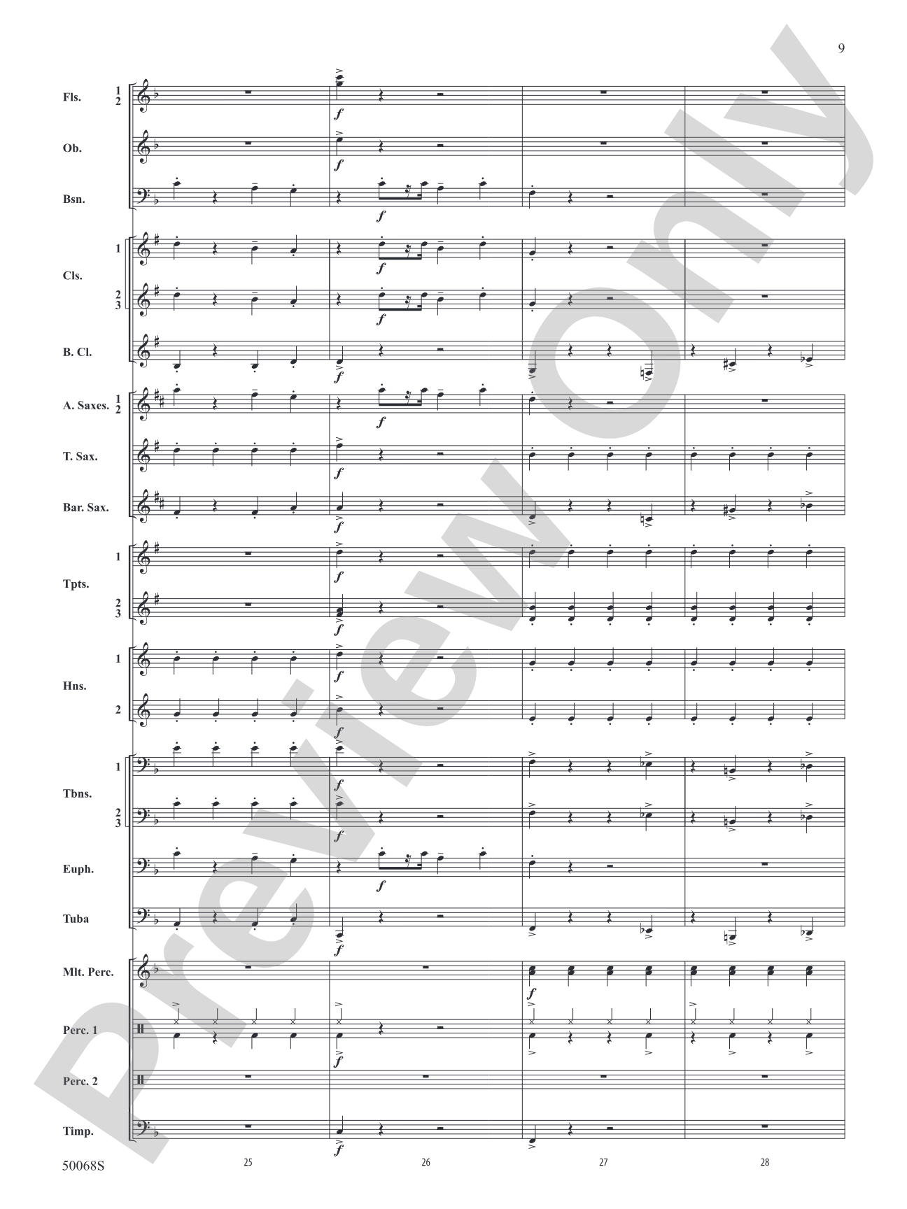 Annie: Concert Band Conductor Score & Parts