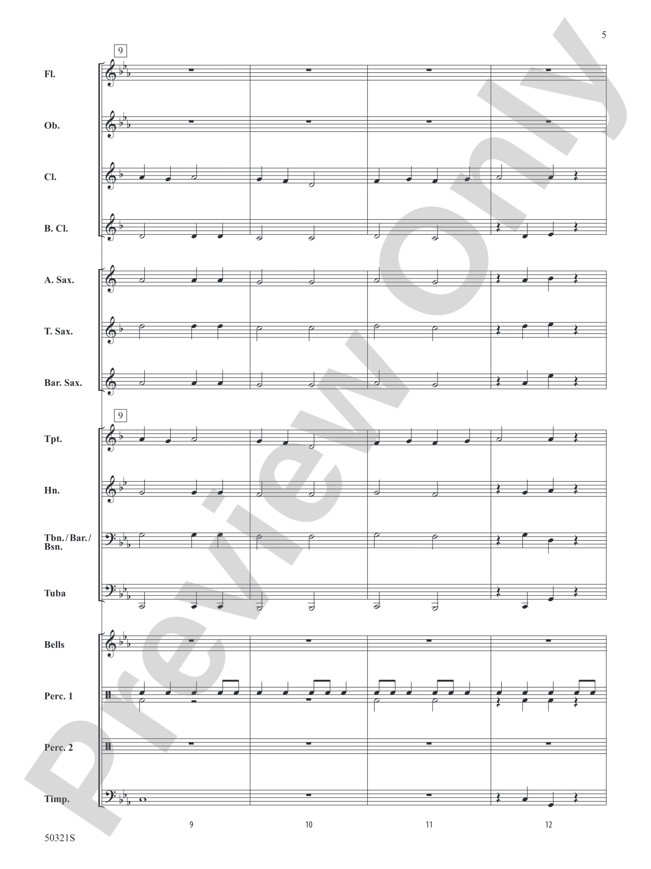 Entrance of the Shogun: Concert Band Conductor Score & Parts
