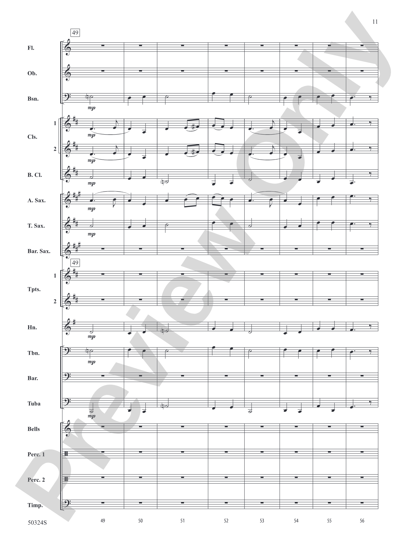 Moorside March: Concert Band Conductor Score & Parts